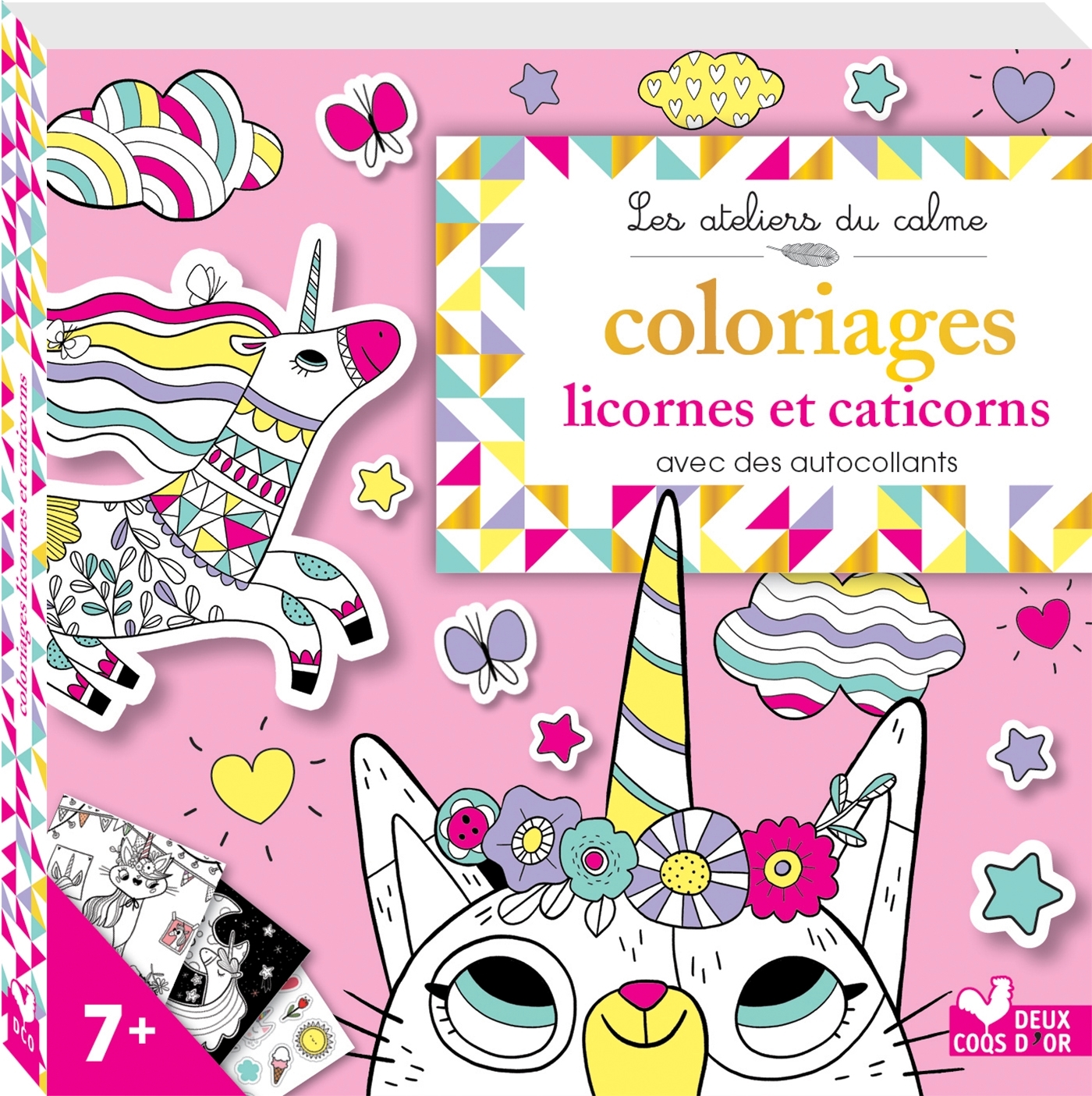 Colos et autocollants caticorns & Cie