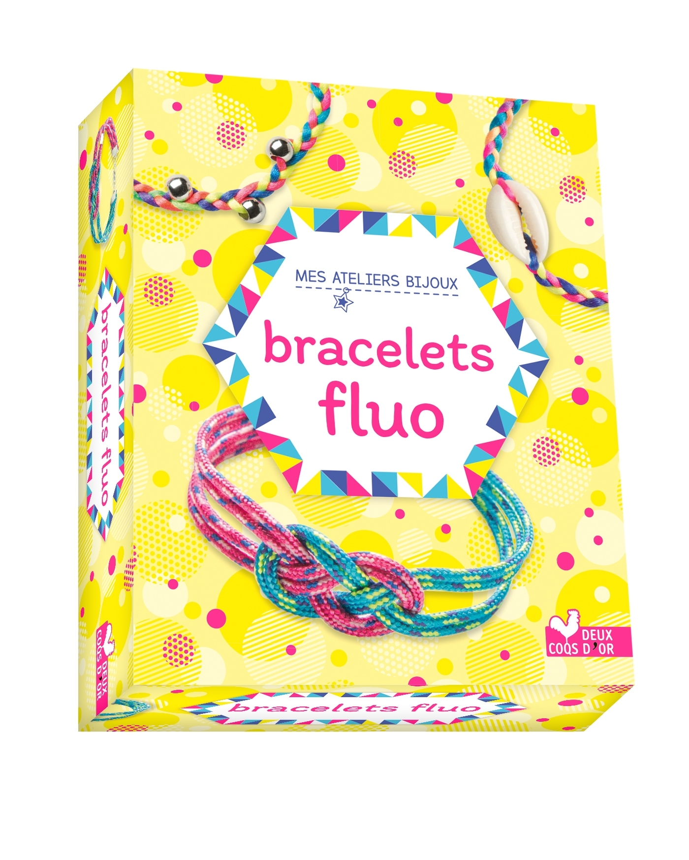 Mes bracelets fluo - mini coffret avec accessoires