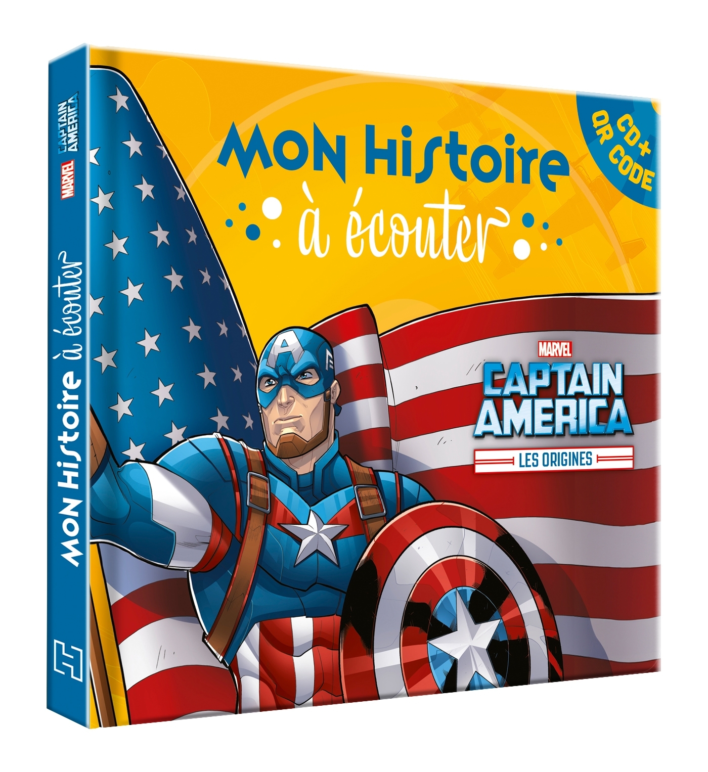 CAPTAIN AMERICA - Mon Histoire à Écouter [QR code + CD] - Les Origines - MARVEL