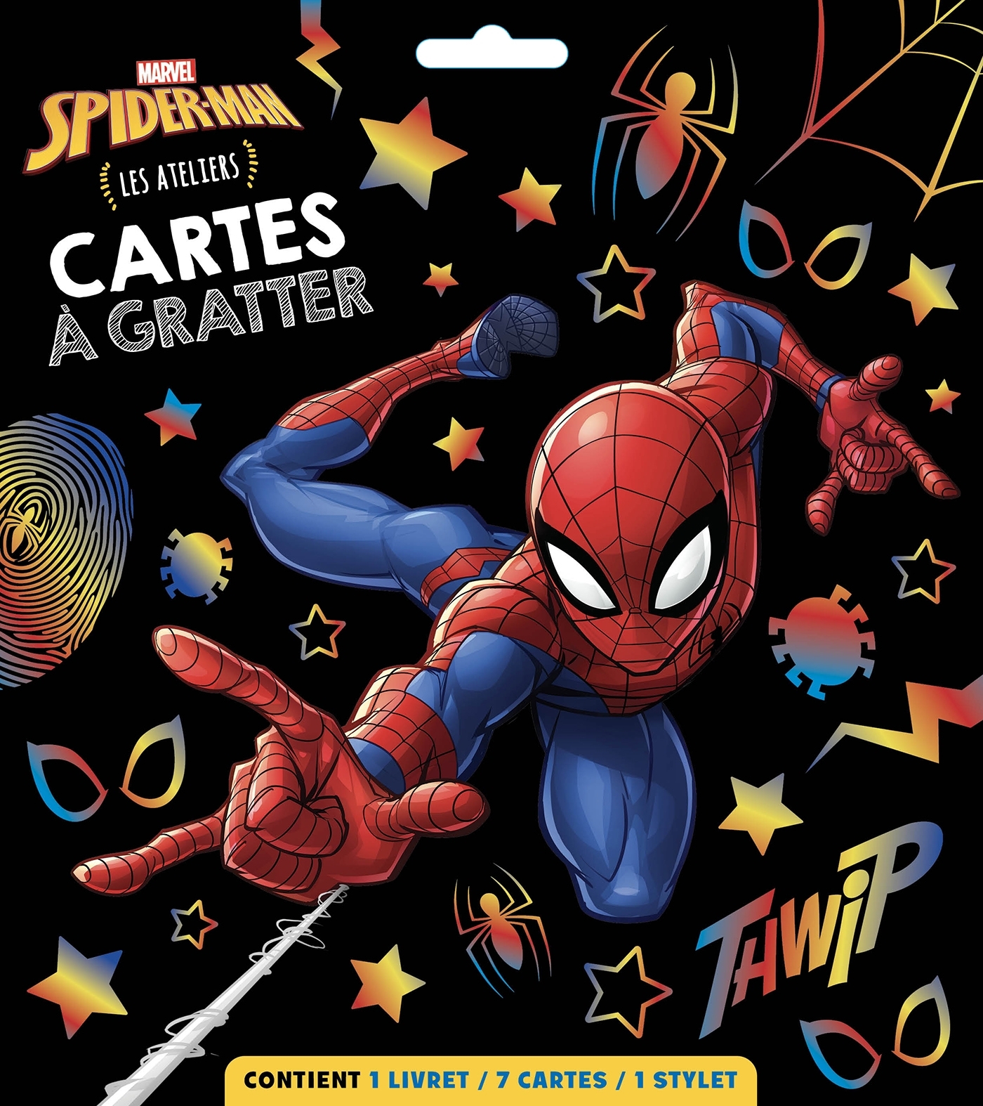 SPIDER-MAN - Les Ateliers Disney - Cartes à gratter - Marvel