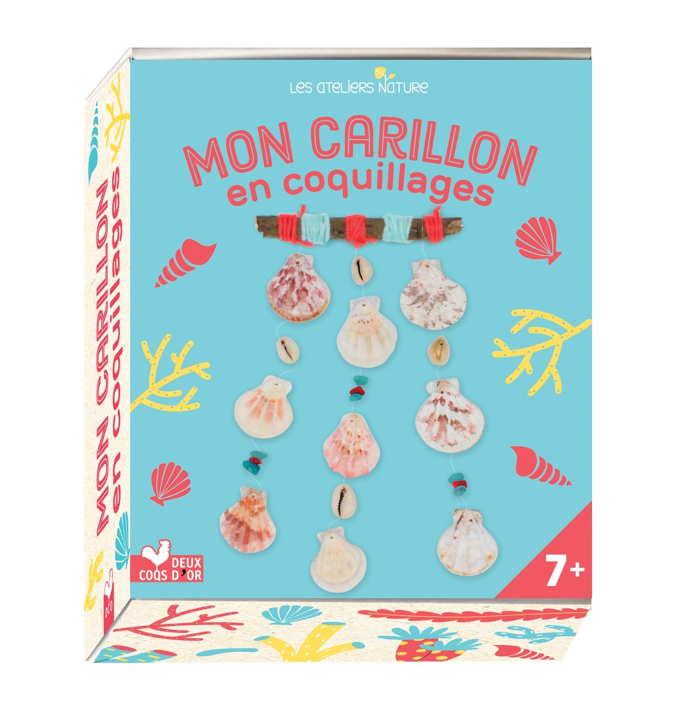 Mon carillon en coquillages - mini coffret avec accessoires