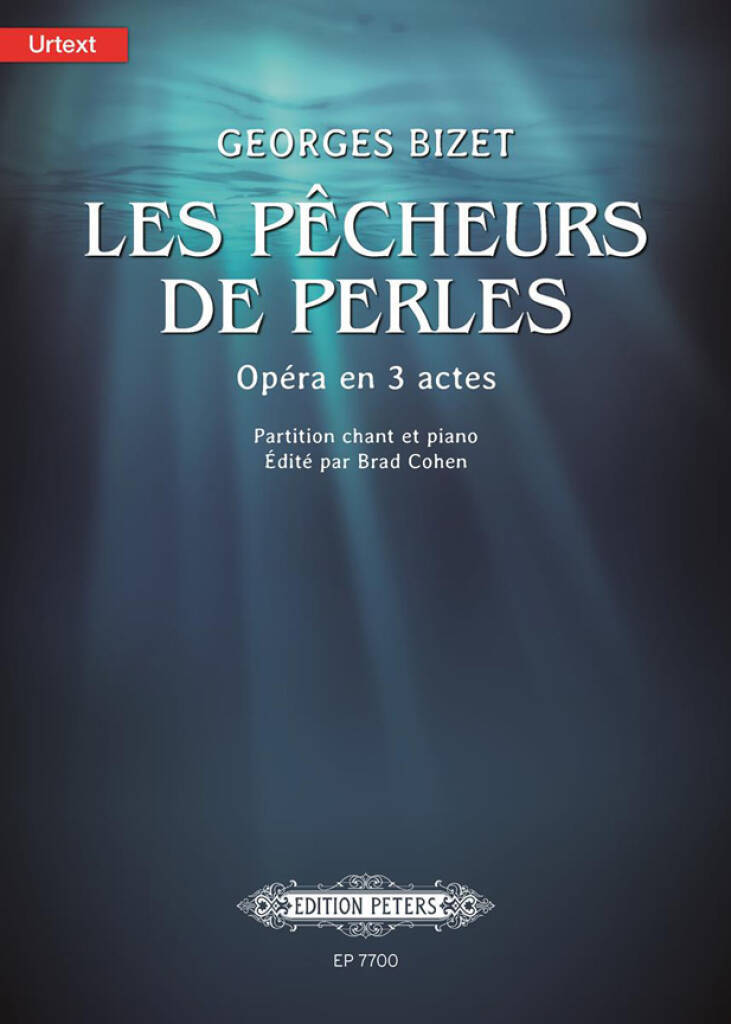 GEORGES BIZET : LES PECHEURS DE PERLES - CHANT PIANO (OPERA EN 3 ACTES)
