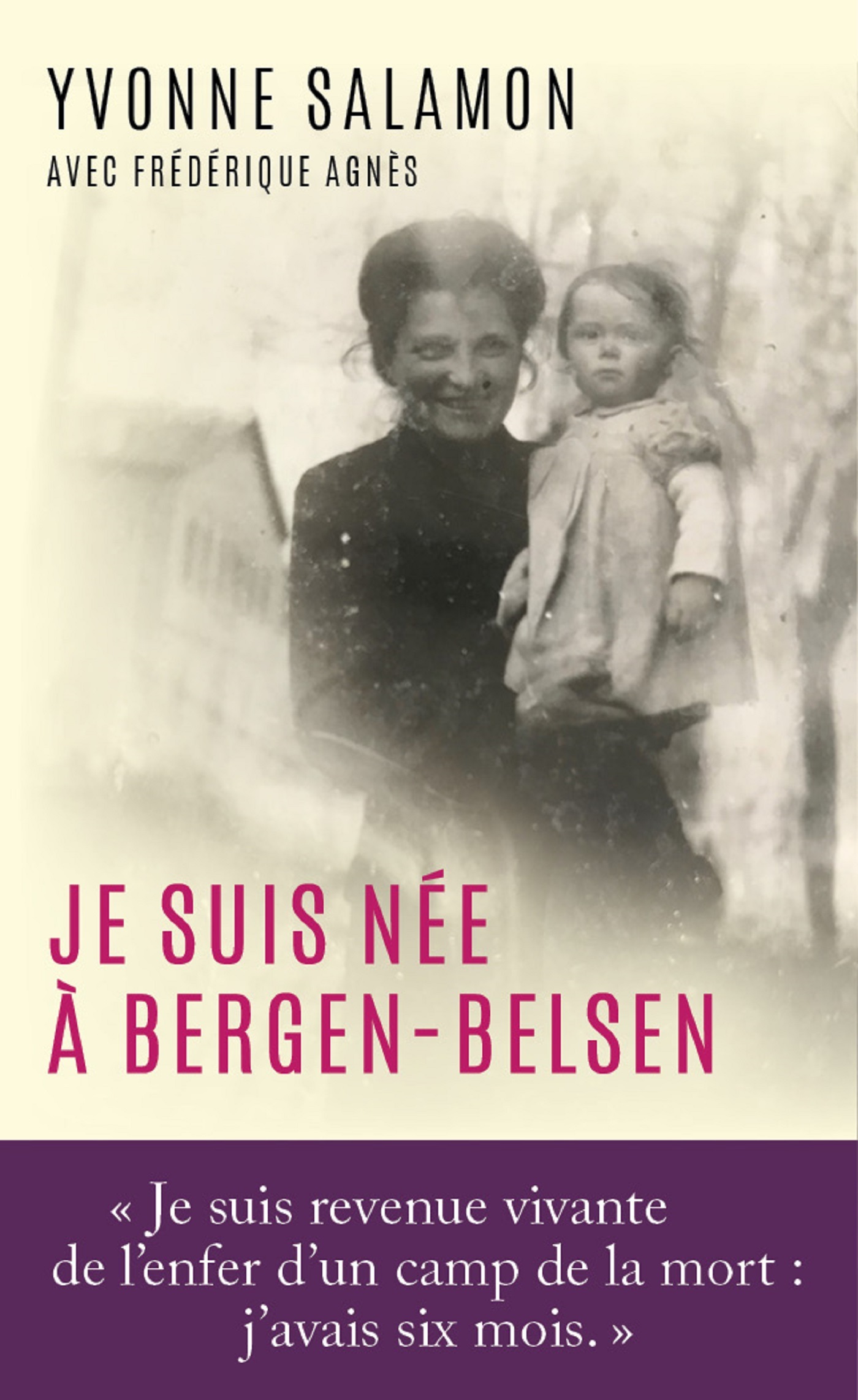 Je suis née à Bergen-belsen