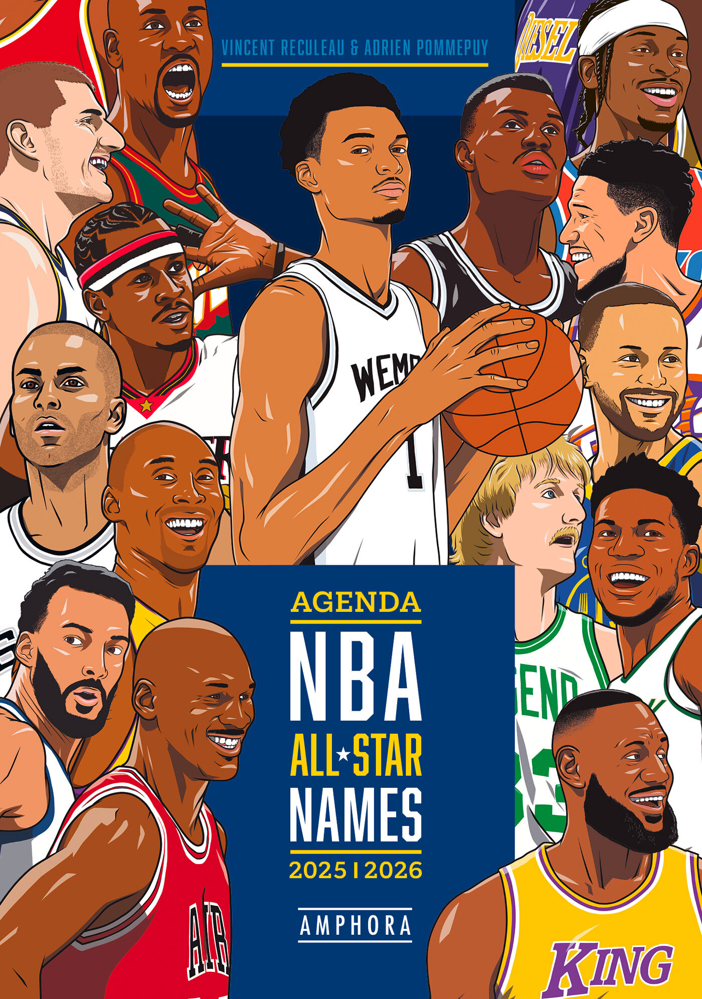 Agenda NBA All star names 2025-2026