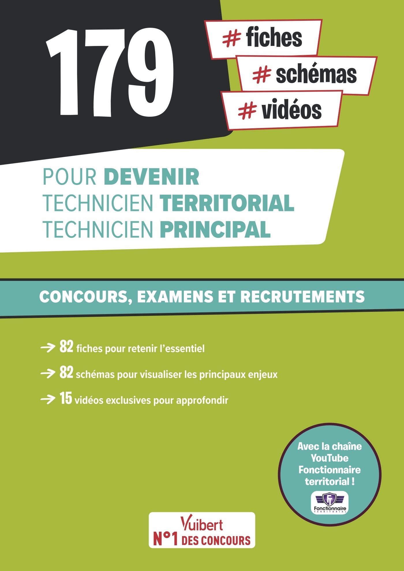 179 fiches, schémas et vidéos pour devenir technicien territorial, technicien principal