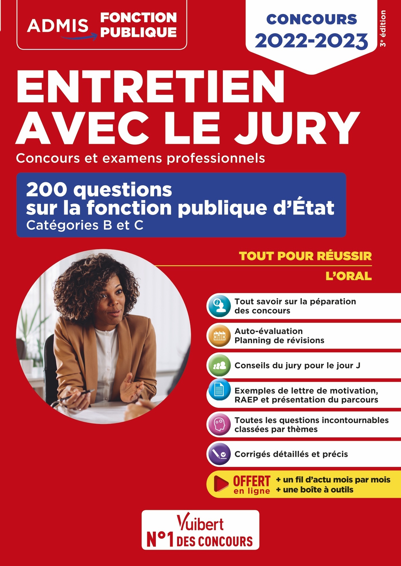 Entretien avec le jury - 200 questions sur la fonction publique d'État - Catégories B et C - Concours et examens professionnels