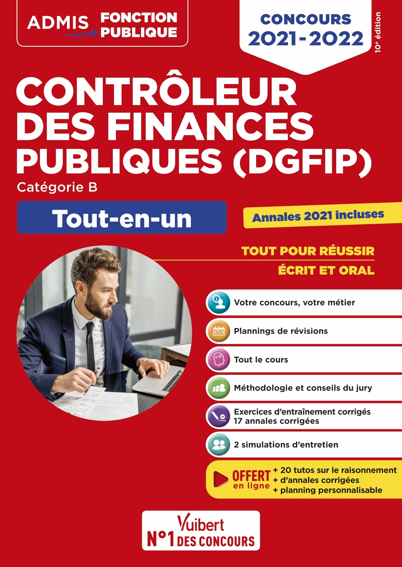 Concours Contrôleur des Finances publiques (DGFIP) - Catégorie B - Tout-en-un