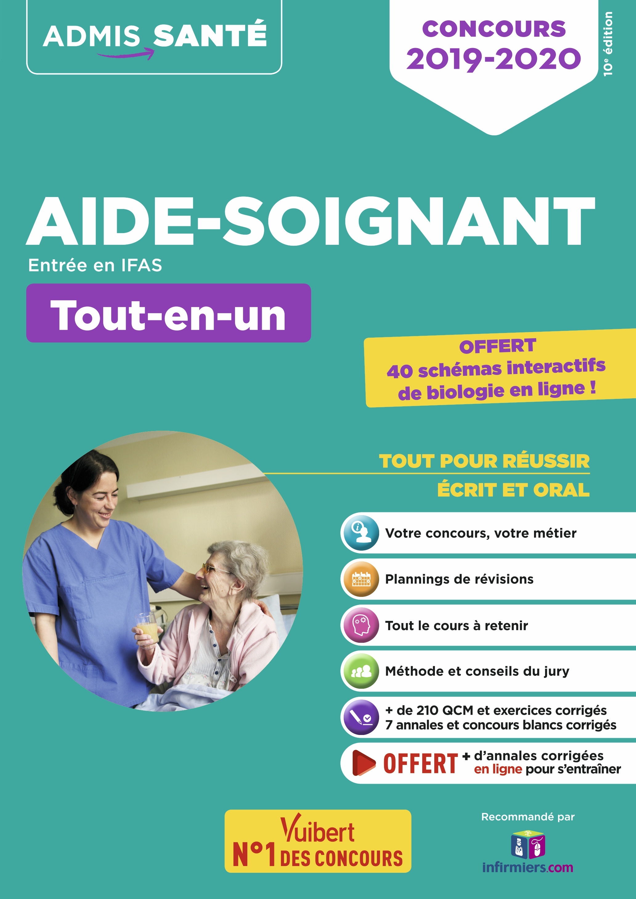 Concours Aide-soignant - Entrée en IFAS - Tout-en-un