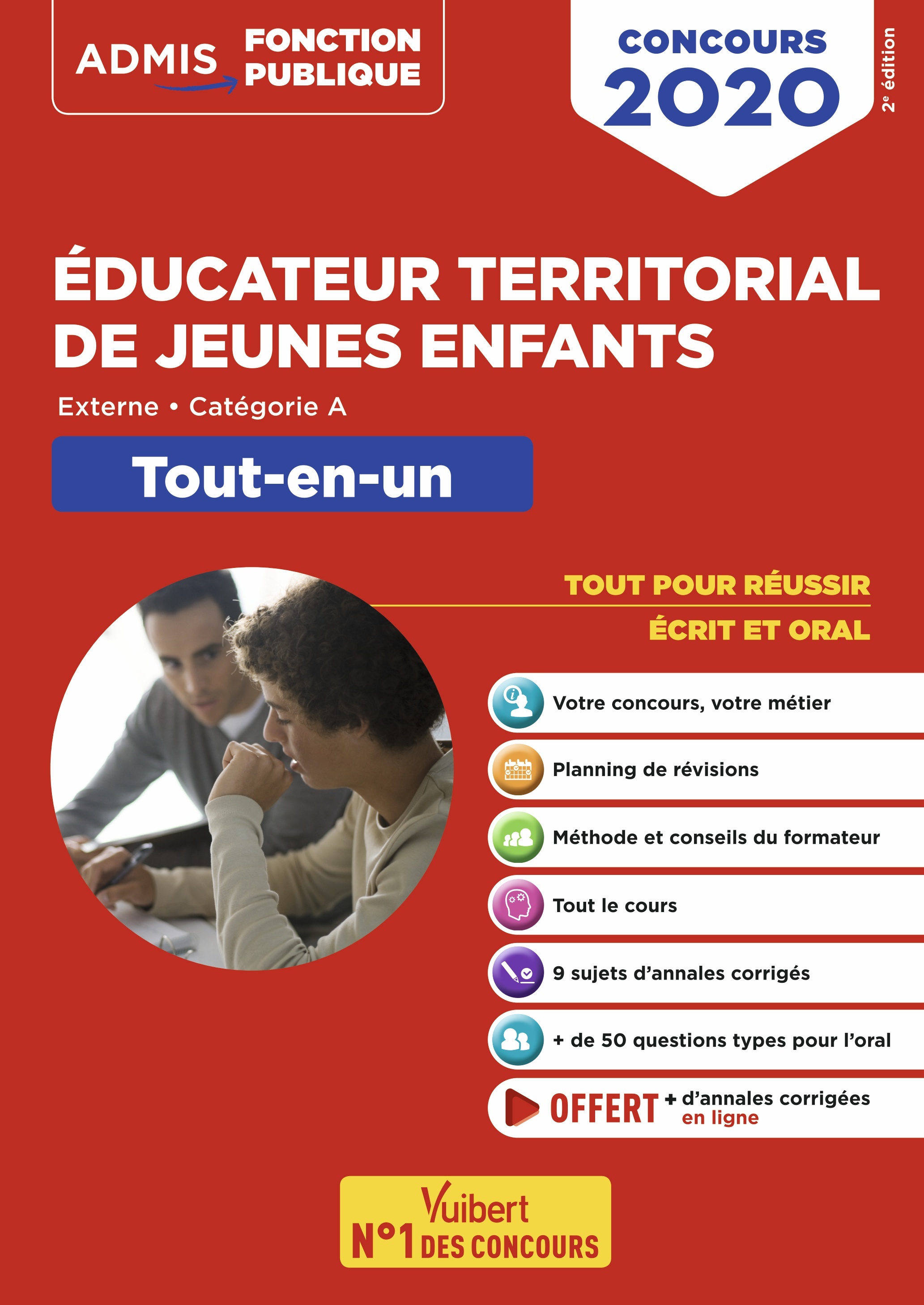 Concours Éducateur territorial de jeunes enfants - Tout-en-un - Catégorie A