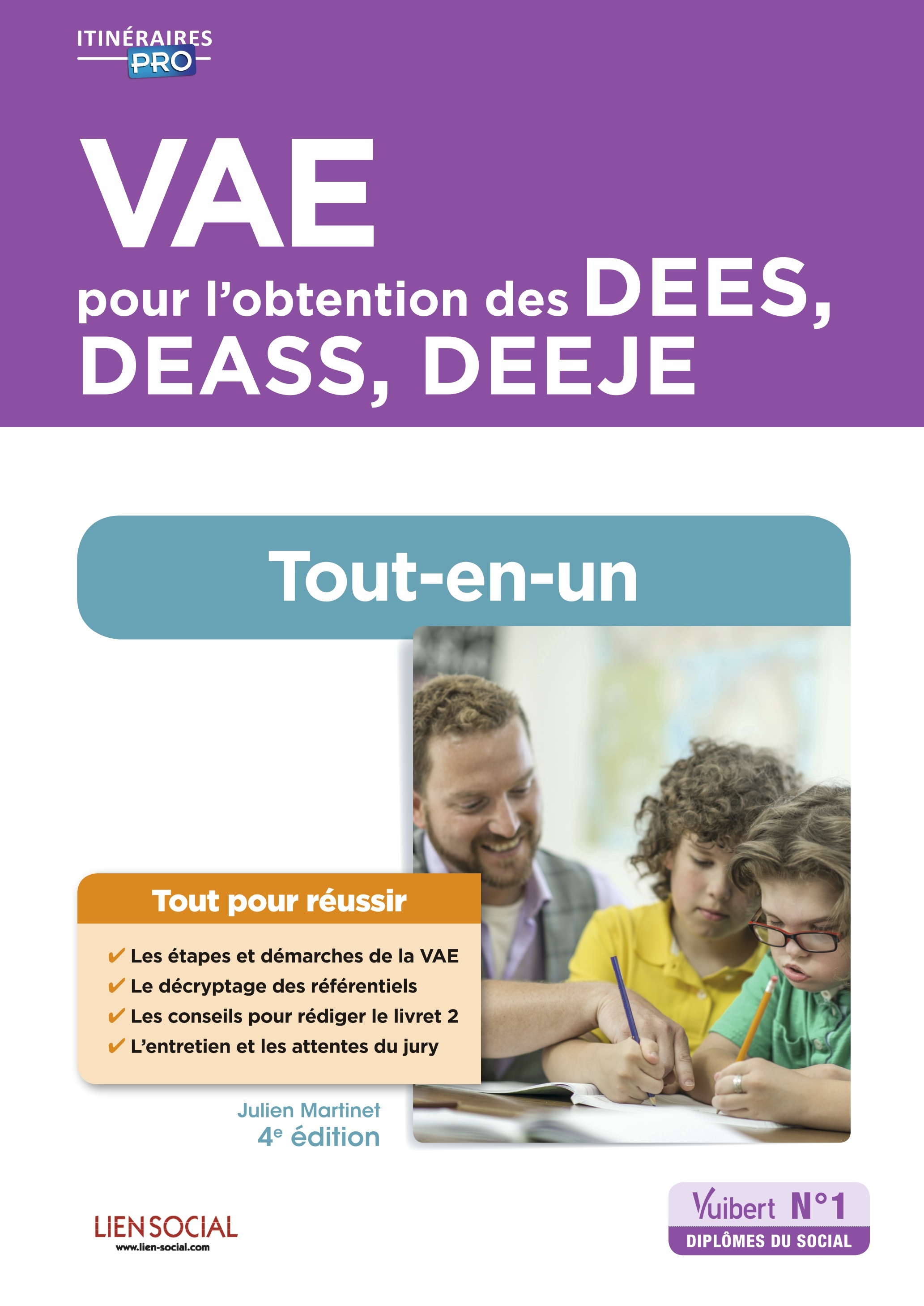 VAE pour l'obtention des DEES, DEASS, DEEJE - Préparation complète pour réussir sa formation