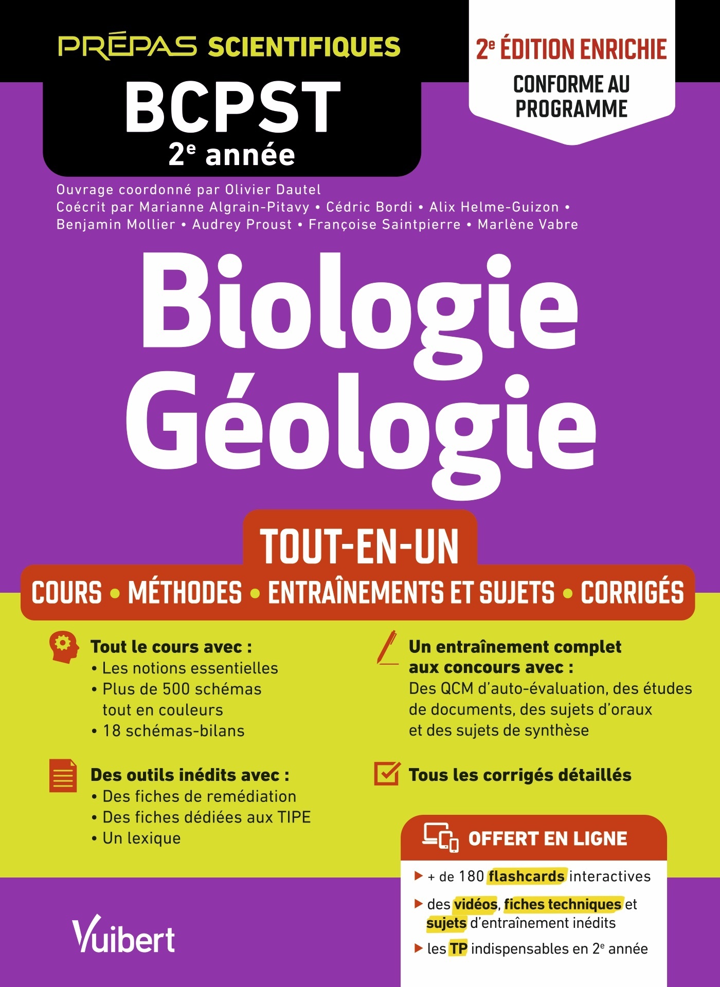 Biologie-Géologie BCPST 2e année - Tout-en-un - Conforme au programme