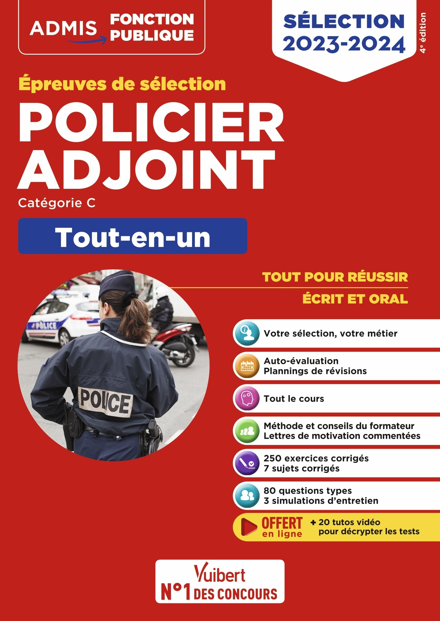 Policier adjoint - Catégorie C - Tout-en-un