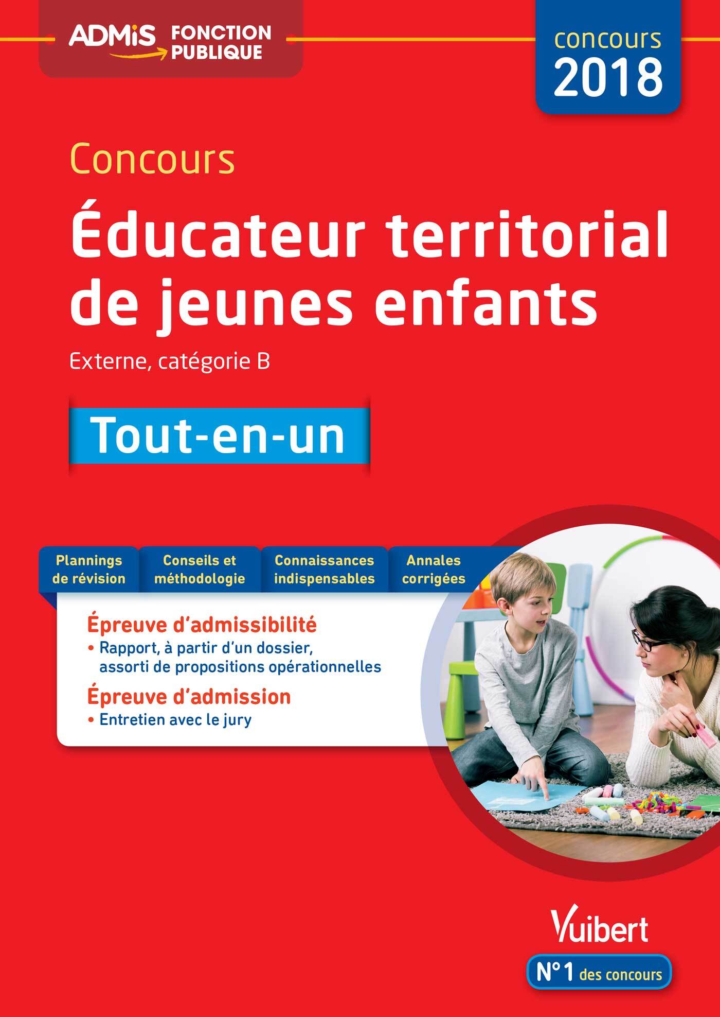 Concours Éducateur territorial de jeunes enfants - Tout-en-un - Catégorie B