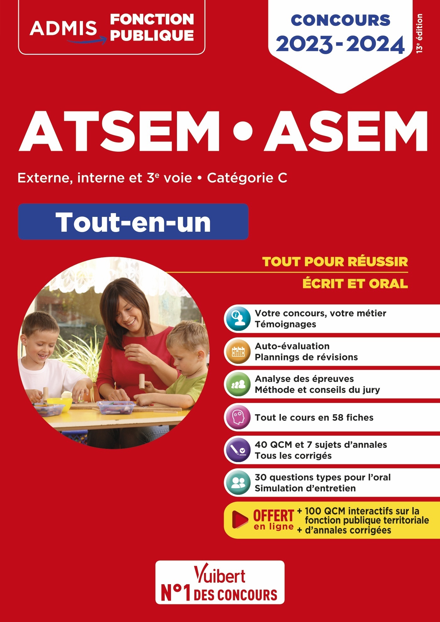 Concours ATSEM et ASEM - Catégorie C - Tout-en-un