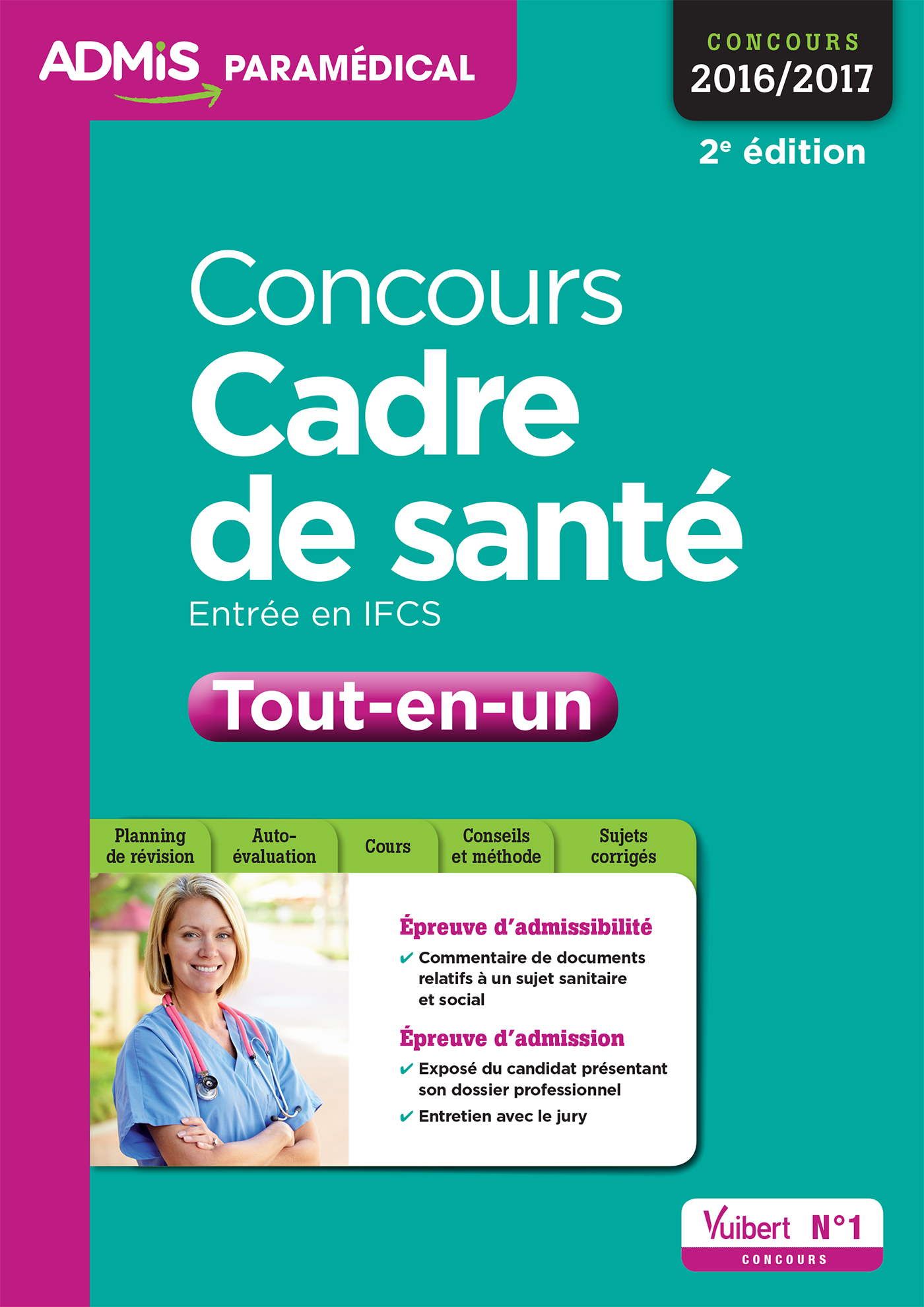 Concours Cadre de santé - Entrée en IFCS - Tout-en-un