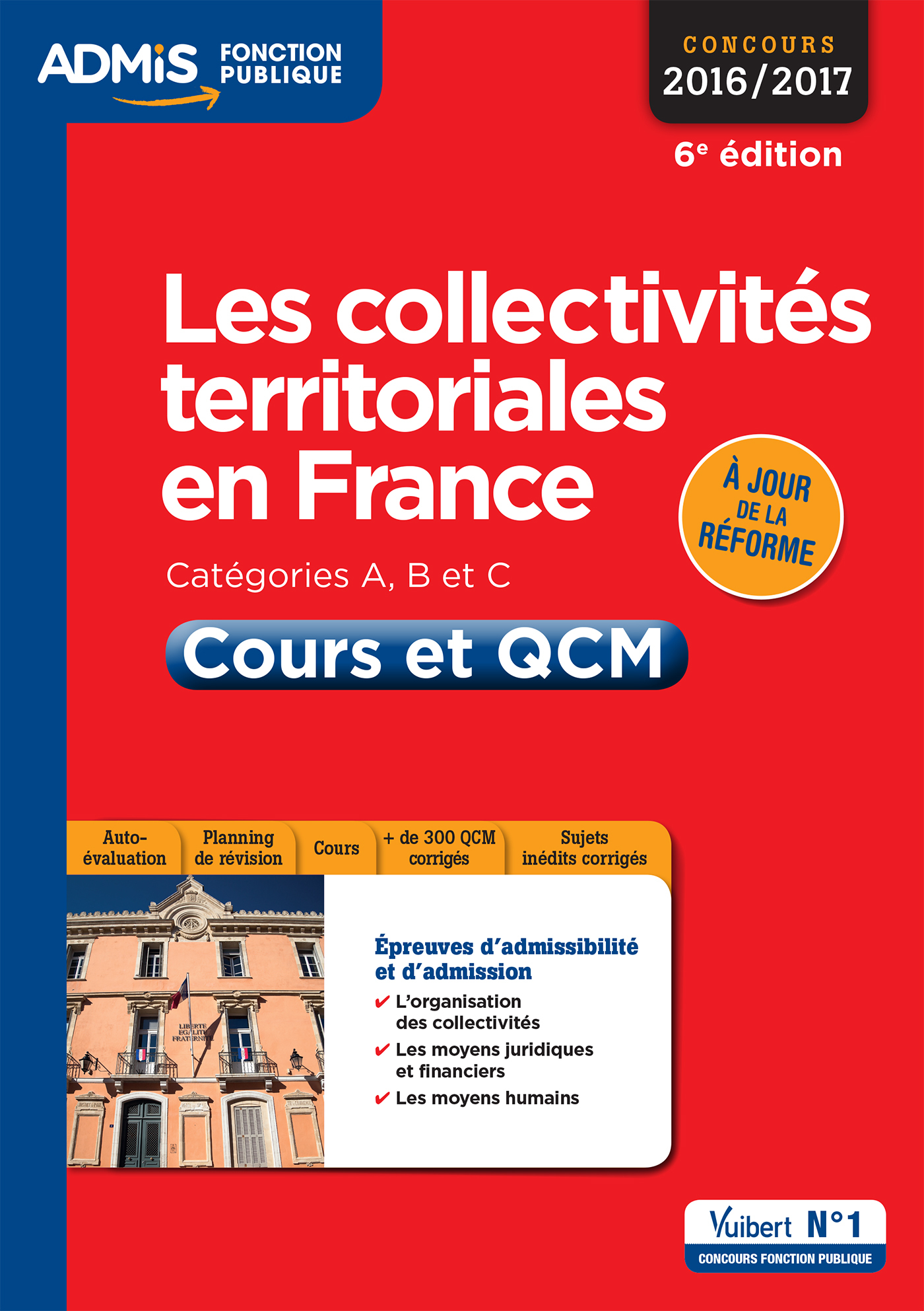 Les collectivités territoriales en France - Catégories A, B et C - Cours et QCM