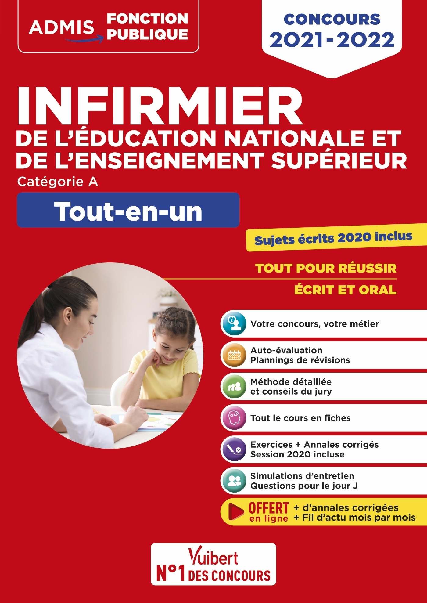 Concours Infirmier de l'Éducation nationale et de l'Enseignement supérieur - Tout-en-un