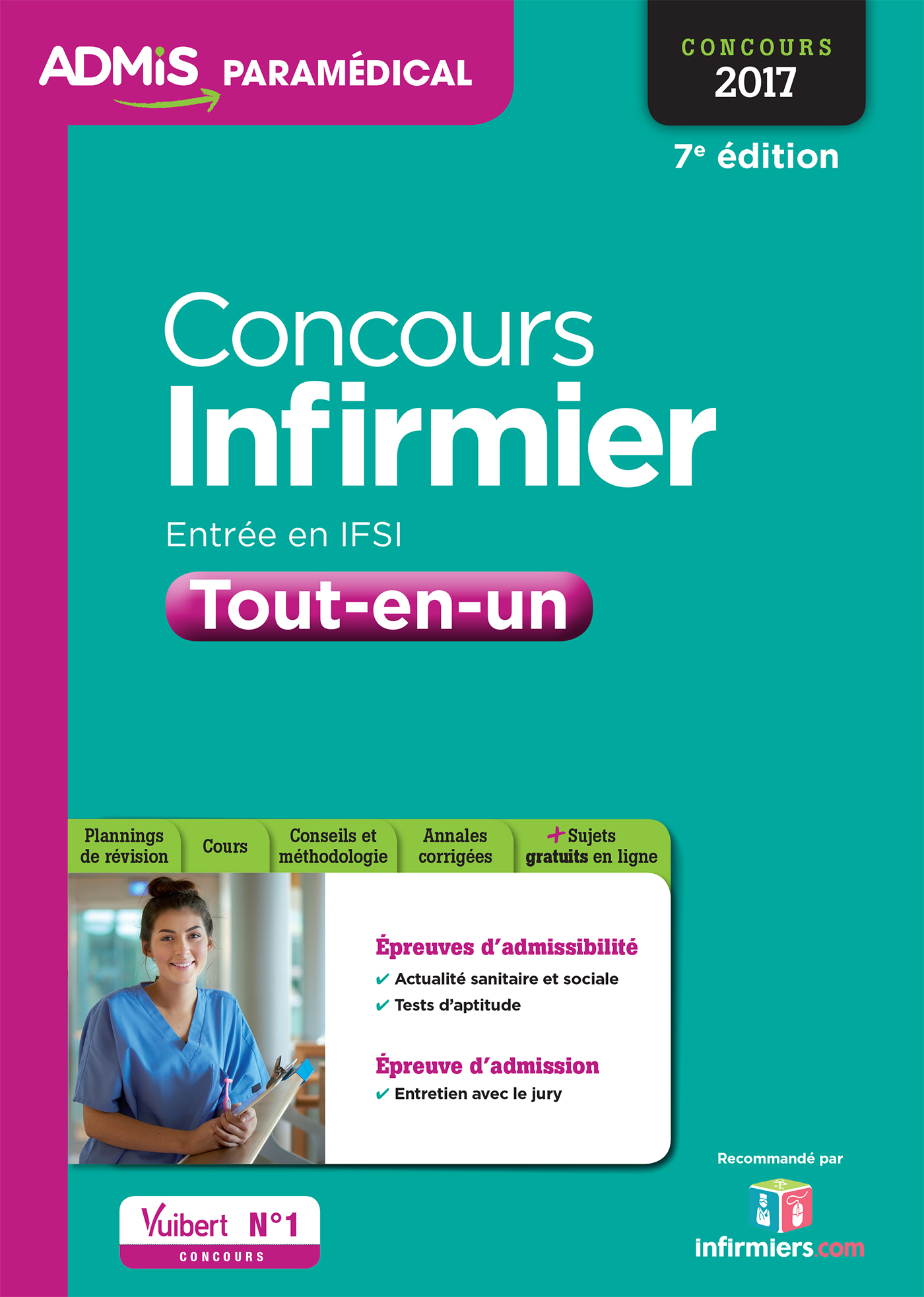 Concours Infirmier - Entrée en IFSI - Tout-en-un
