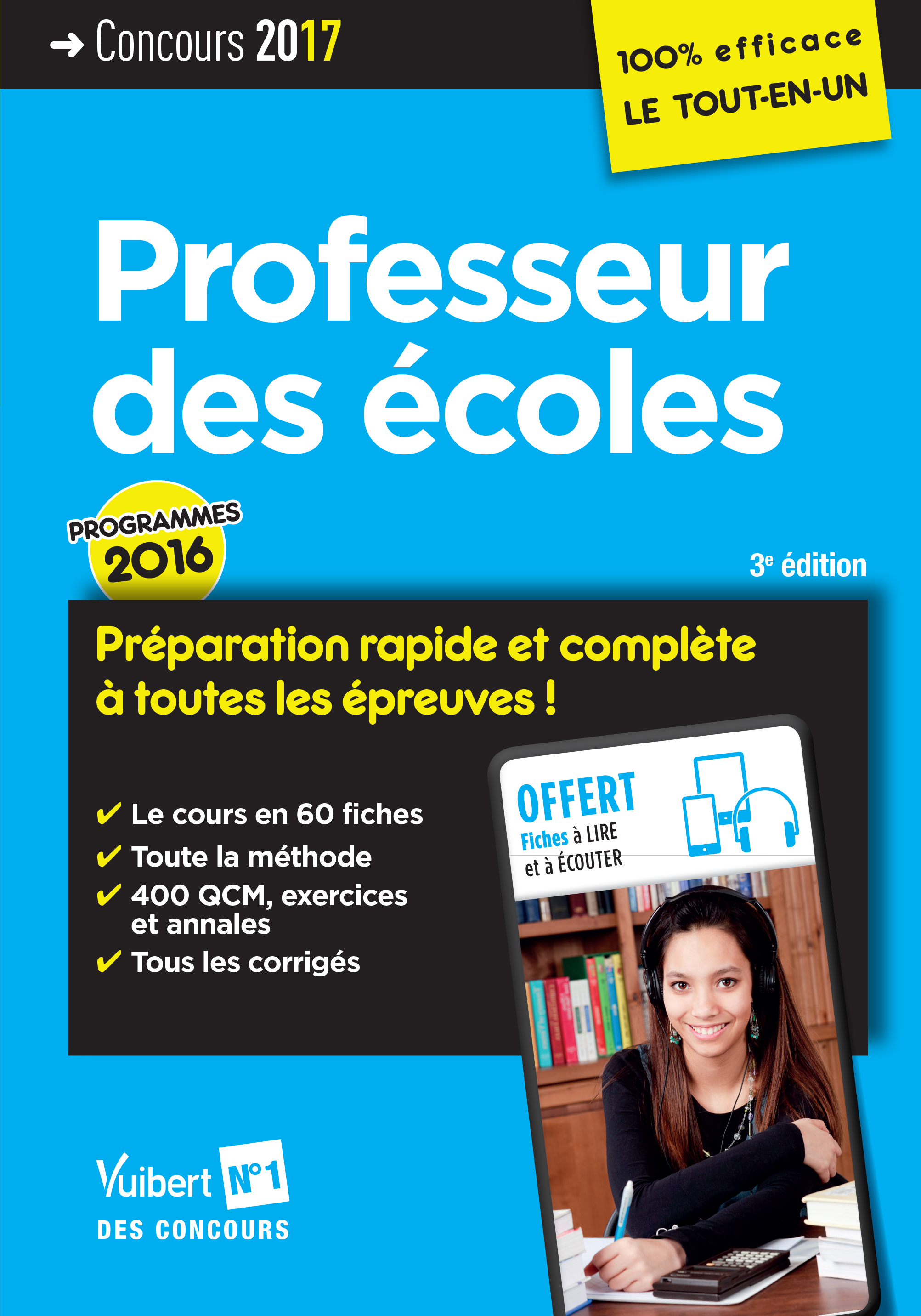 Concours Professeur des écoles - Préparation rapide et complète à toutes les épreuves !