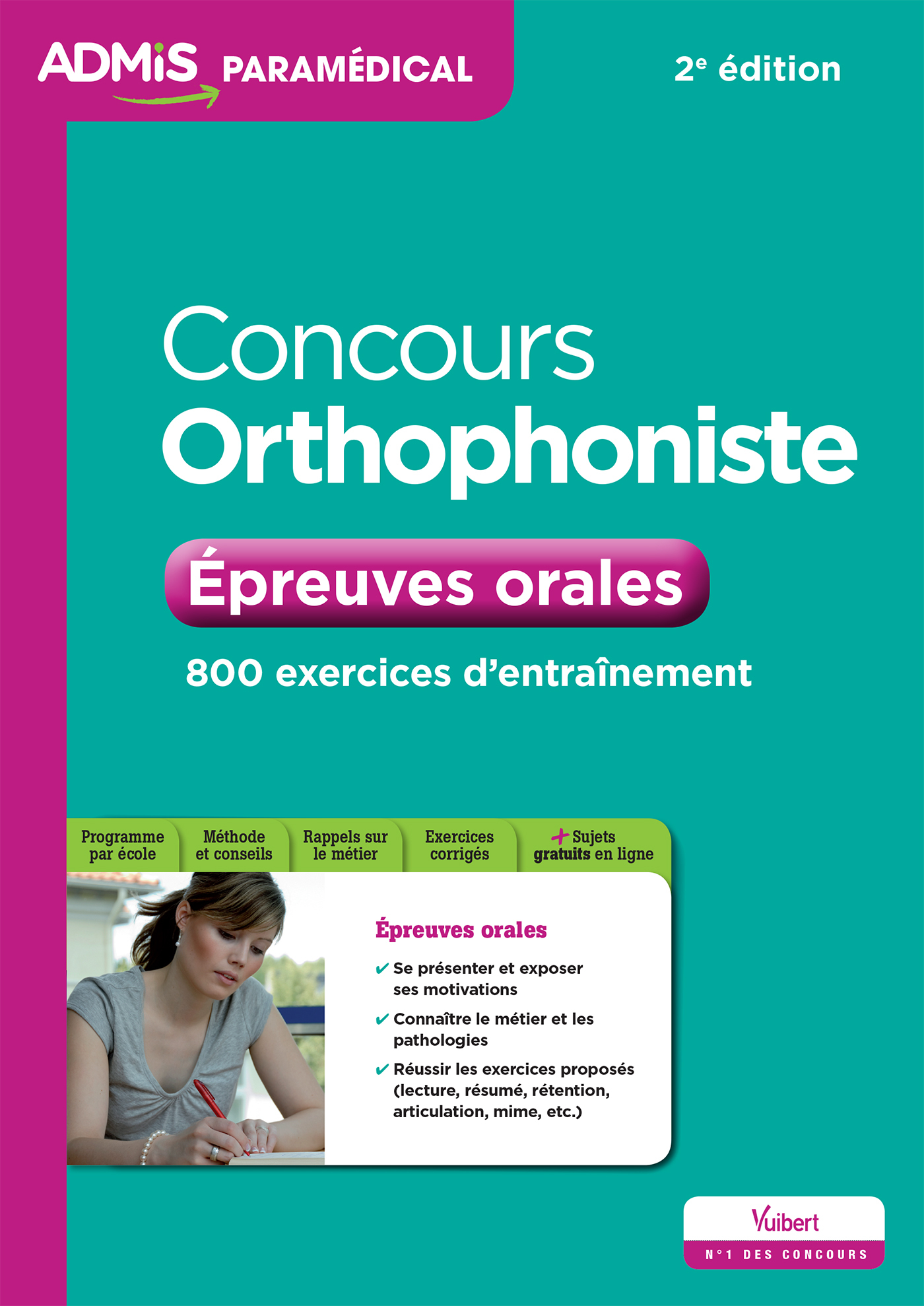 Concours Orthophoniste - Épreuves orales