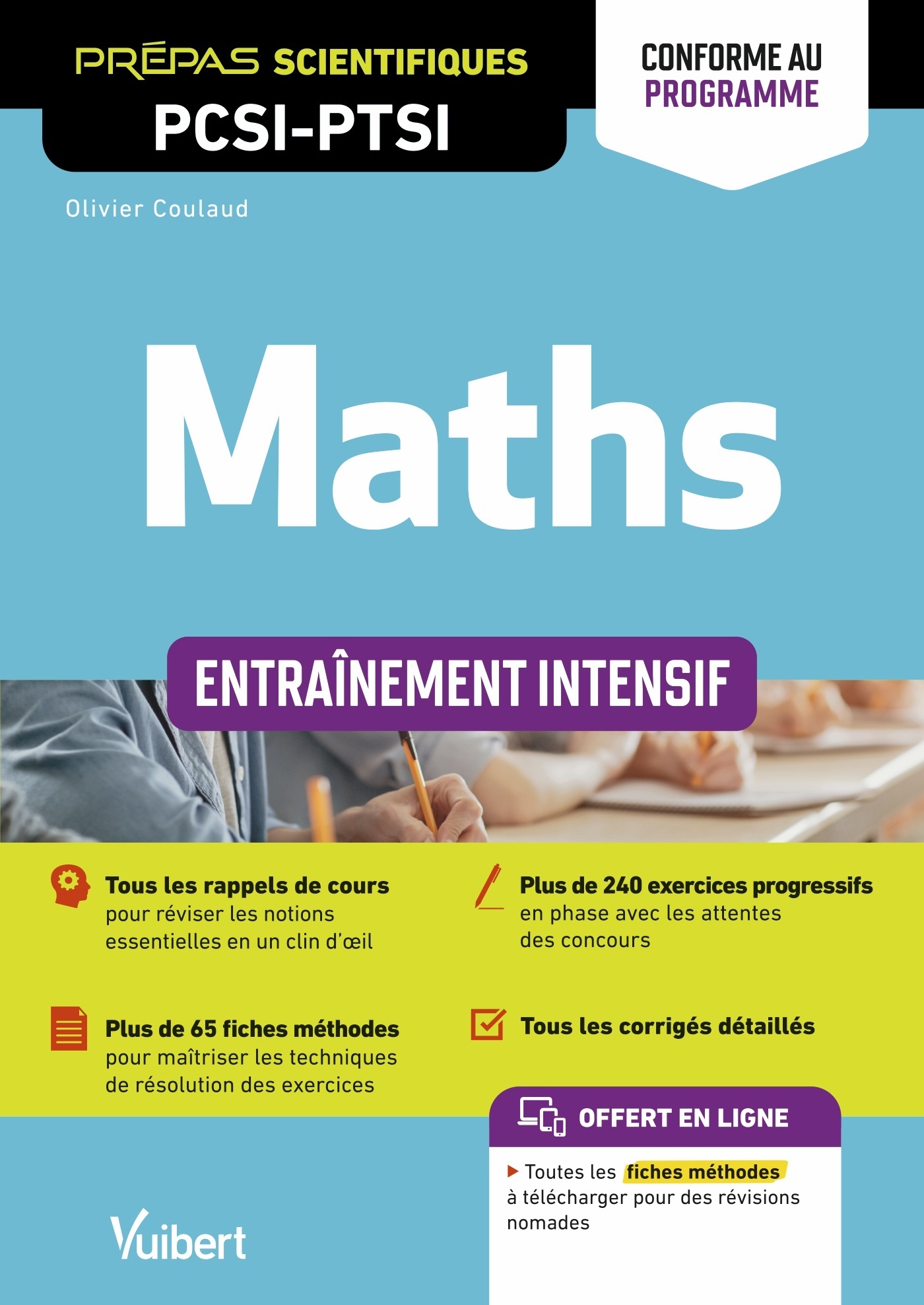 Maths PCSI-PTSI. Entraînement intensif - Conforme au nouveau programme