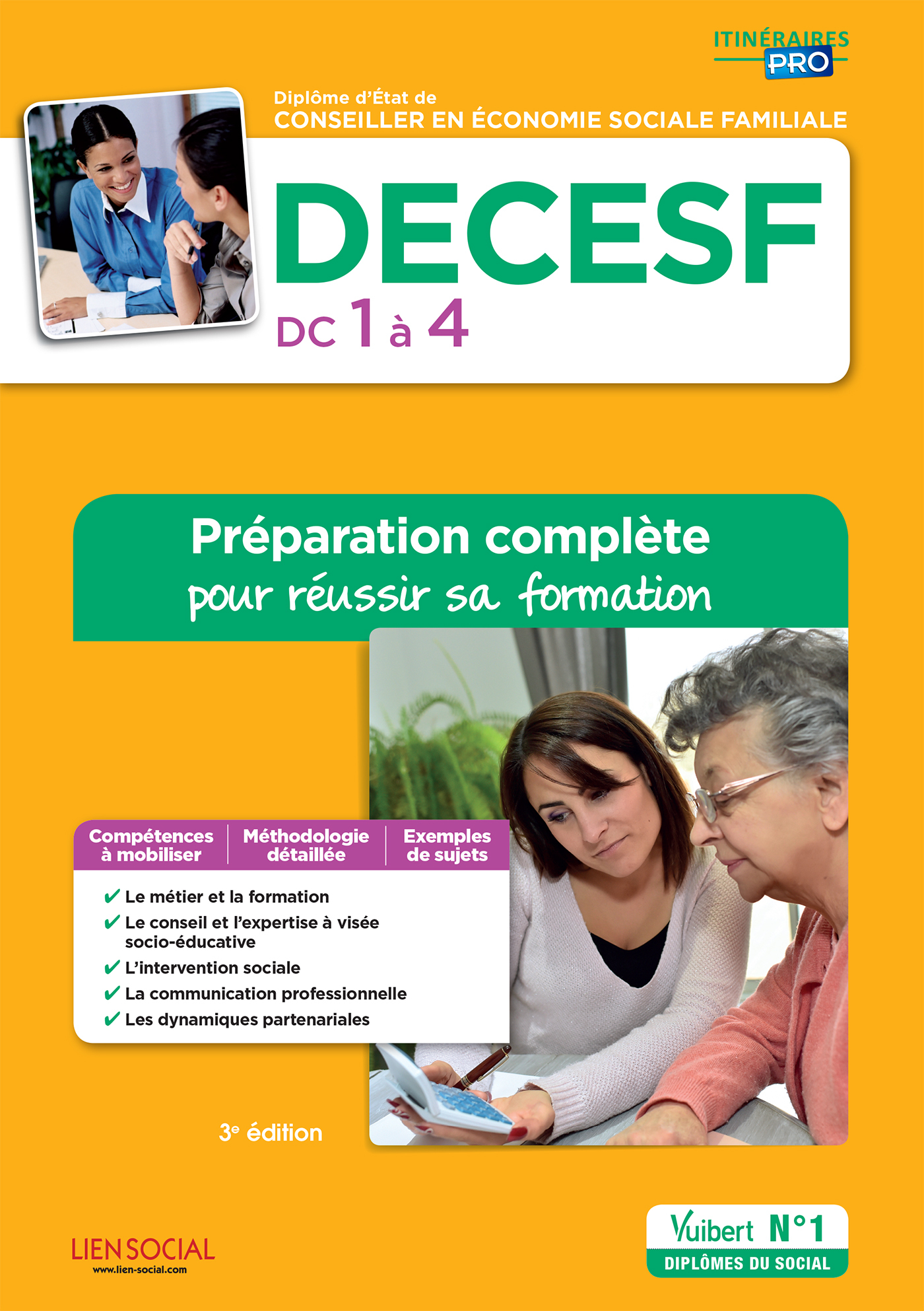DECESF - DC 1 à 4 - Préparation complète pour réussir sa formation