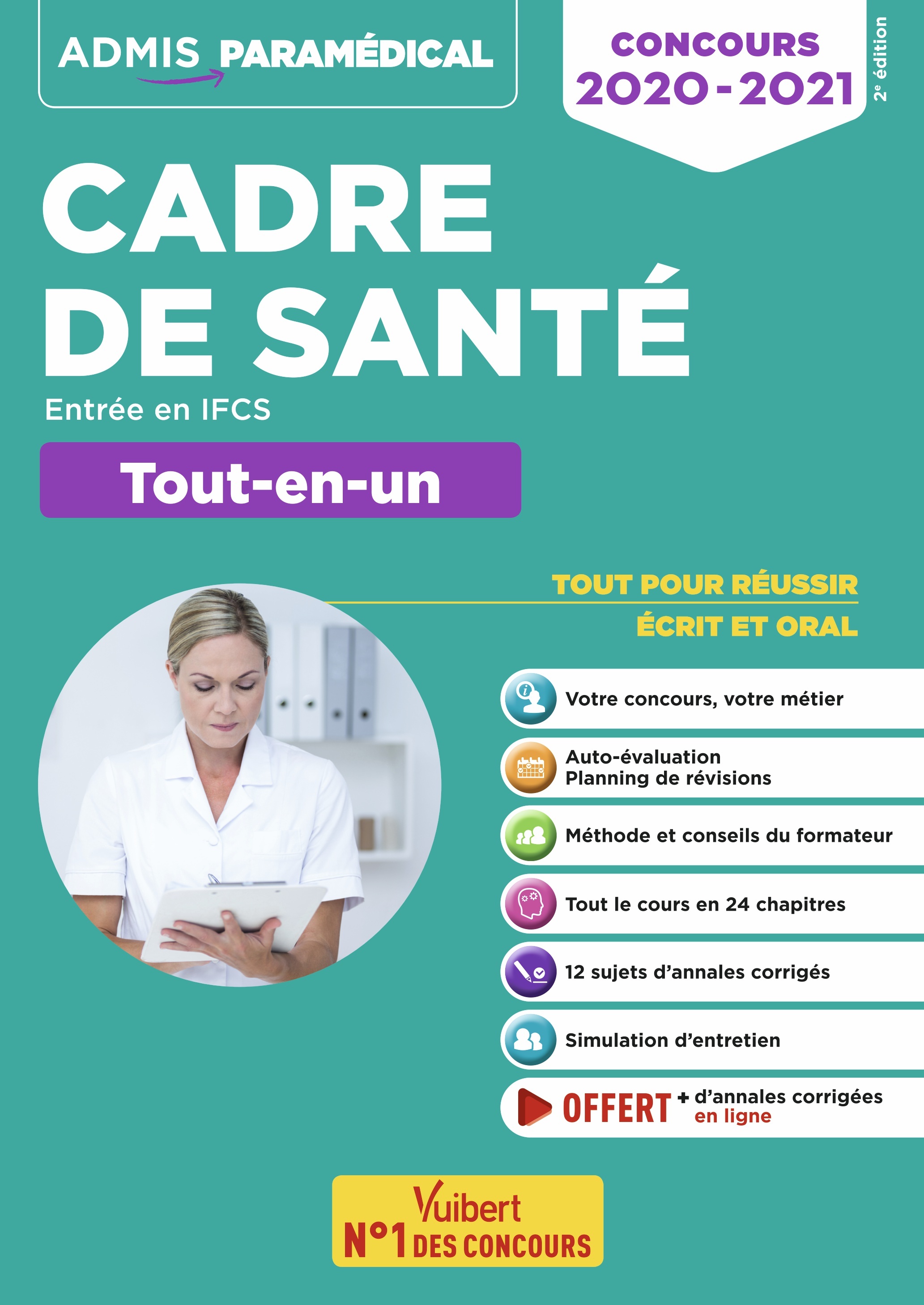 Concours Cadre de santé - Entrée en IFCS - Tout-en-un