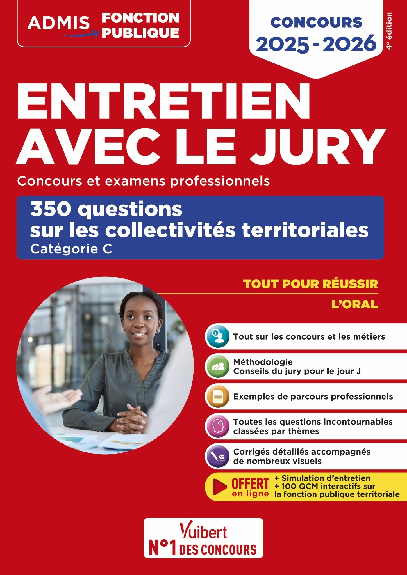 Entretien avec le jury - 350 questions sur les collectivités territoriales - Catégorie C