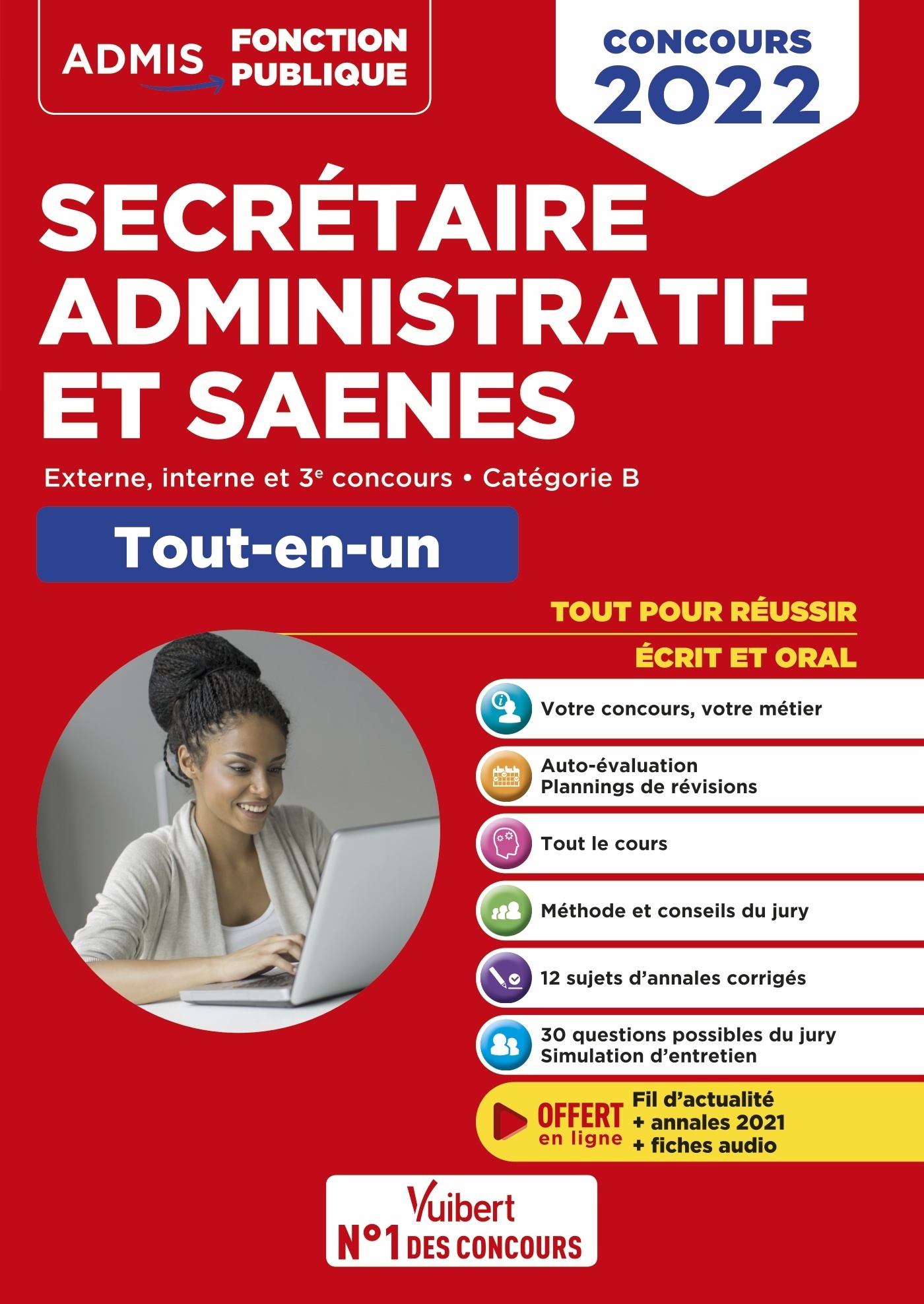 Concours Secrétaire administratif et SAENES - Tout-en-un - Fil d'actu offert