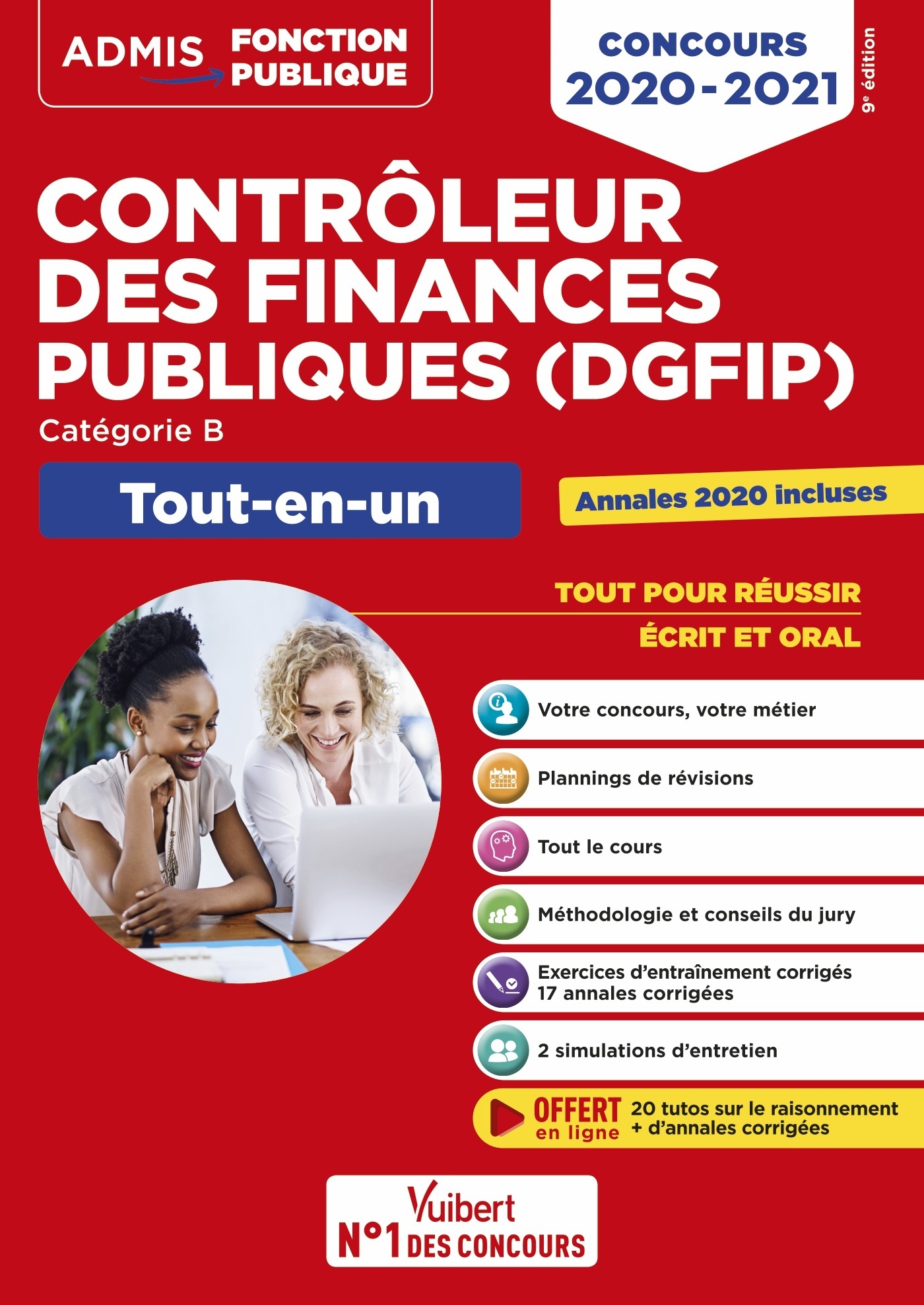 Concours Contrôleur des Finances publiques (DGFIP) - Catégorie B - Tout-en-un