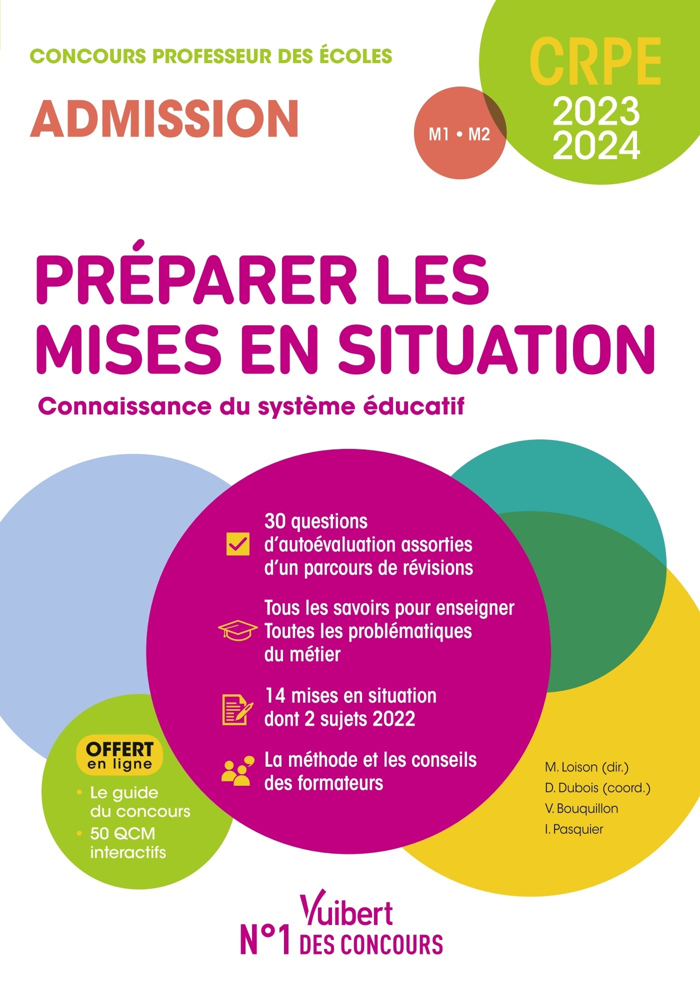 Préparer les mises en situation professionnelle - Connaissance du système éducatif - CRPE 2023-2024