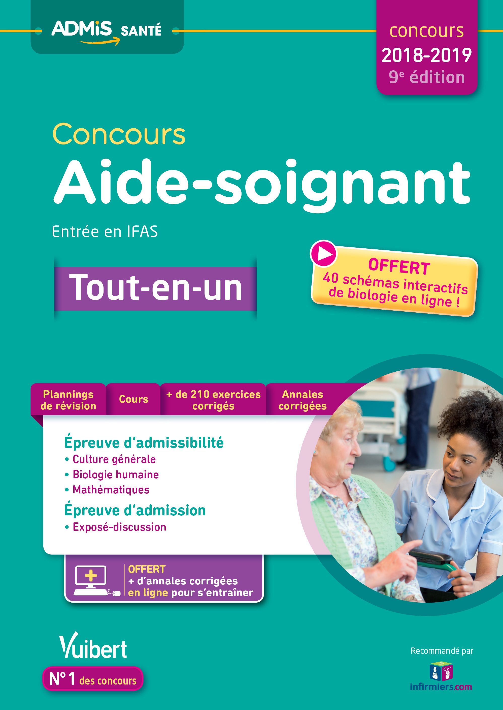 Concours Aide-soignant - Entrée en IFAS - Tout-en-un