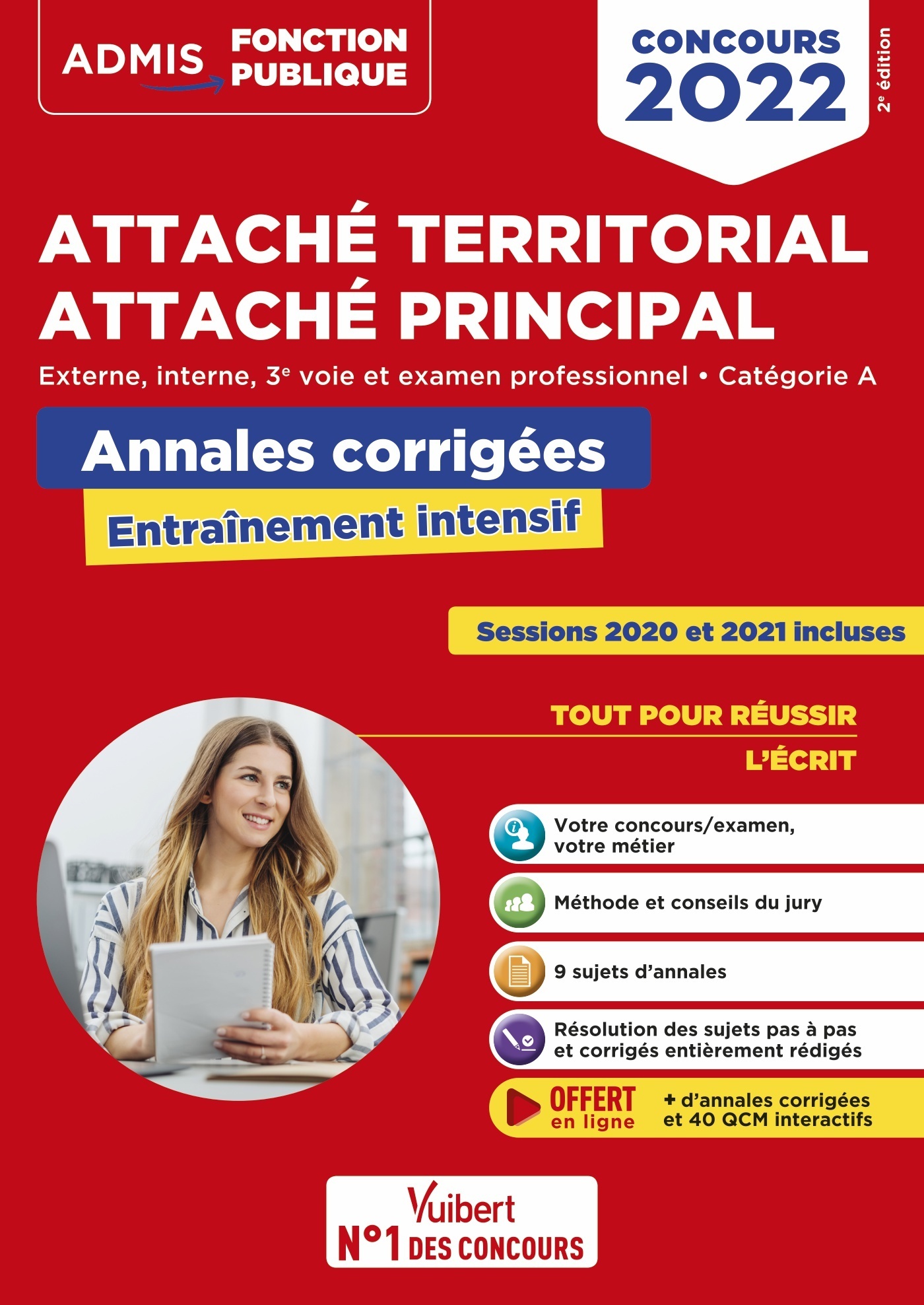 Concours Attaché territorial - Catégorie A - Annales corrigées