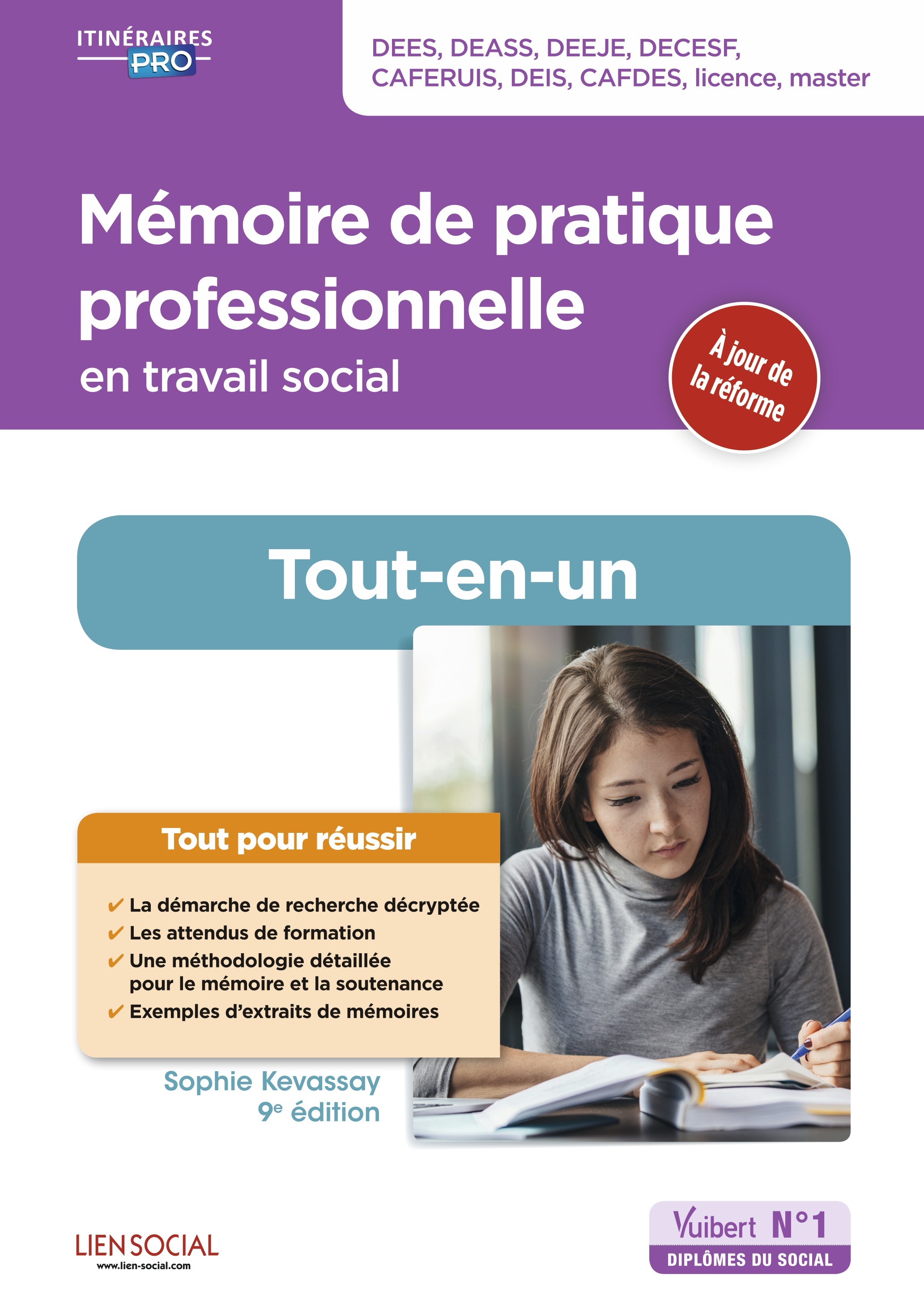 Mémoire de pratique professionnelle en travail social - Préparation complète pour réussir sa formation
