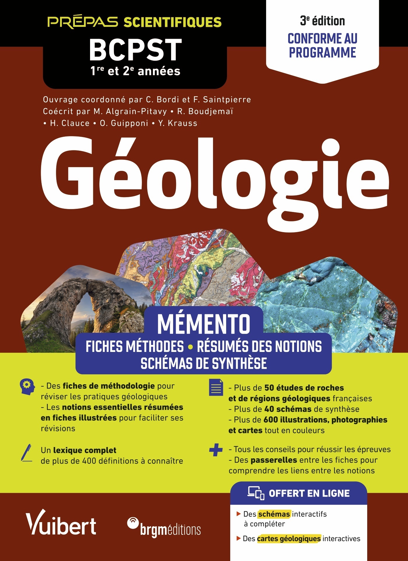 Mémento Géologie BCPST 1re et 2e années – 2e édition actualisée
