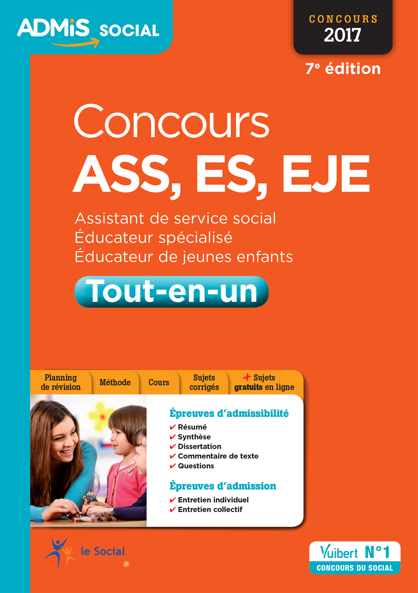 Concours ASS, ES, EJE - Tout-en-un