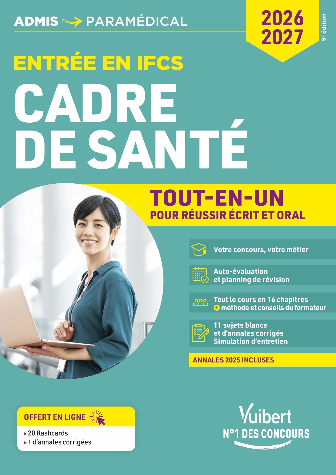 Concours Cadre de santé - Entrée en IFCS - Tout-en-un