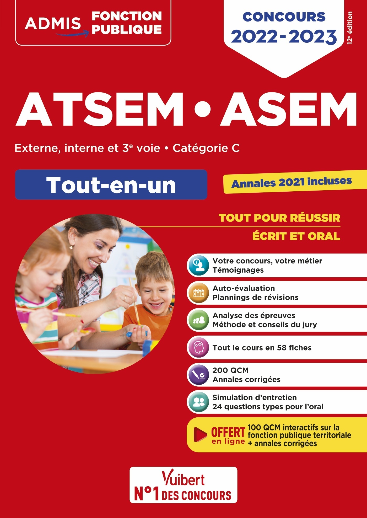 Concours ATSEM et ASEM - Catégorie C - Tout-en-un