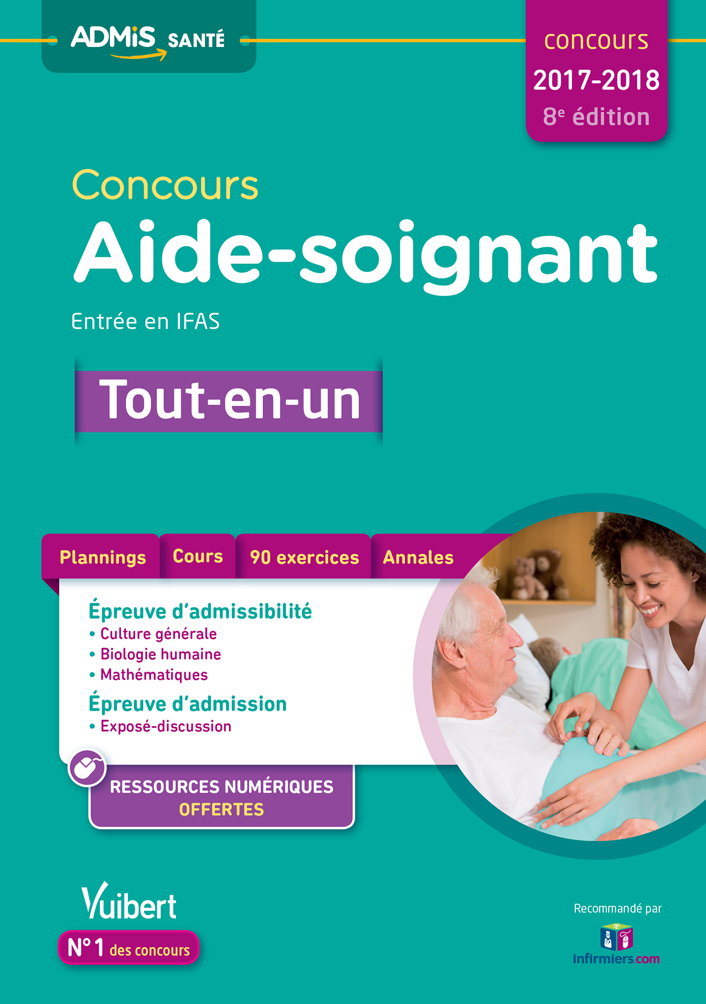 Concours Aide-soignant - Entrée en IFAS - Tout-en-un