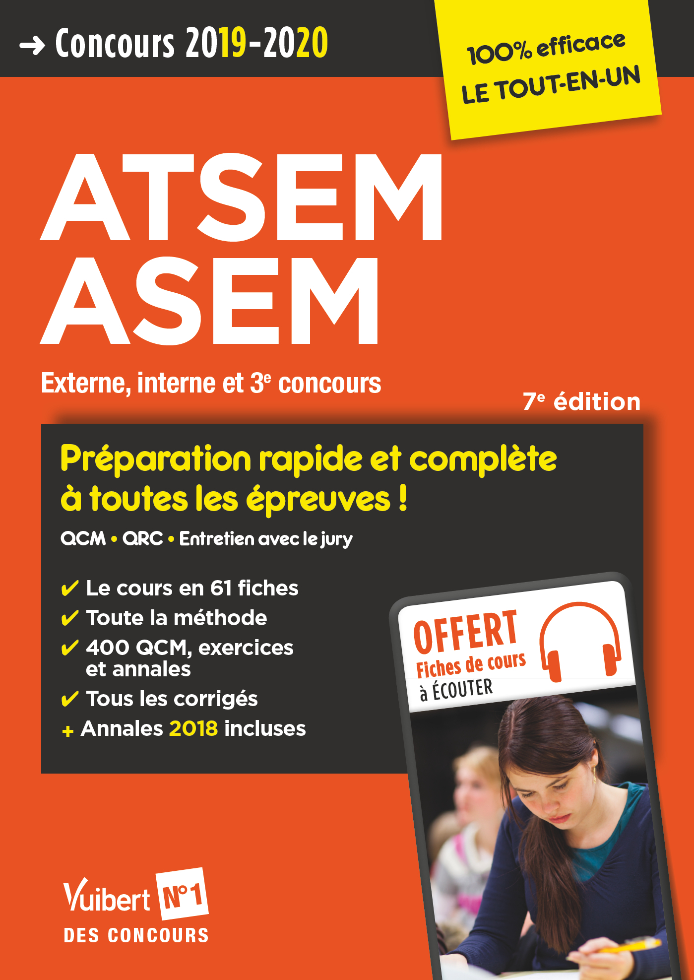 Concours ATSEM et ASEM - Catégorie C - Préparation complète et rapide à toutes les épreuves