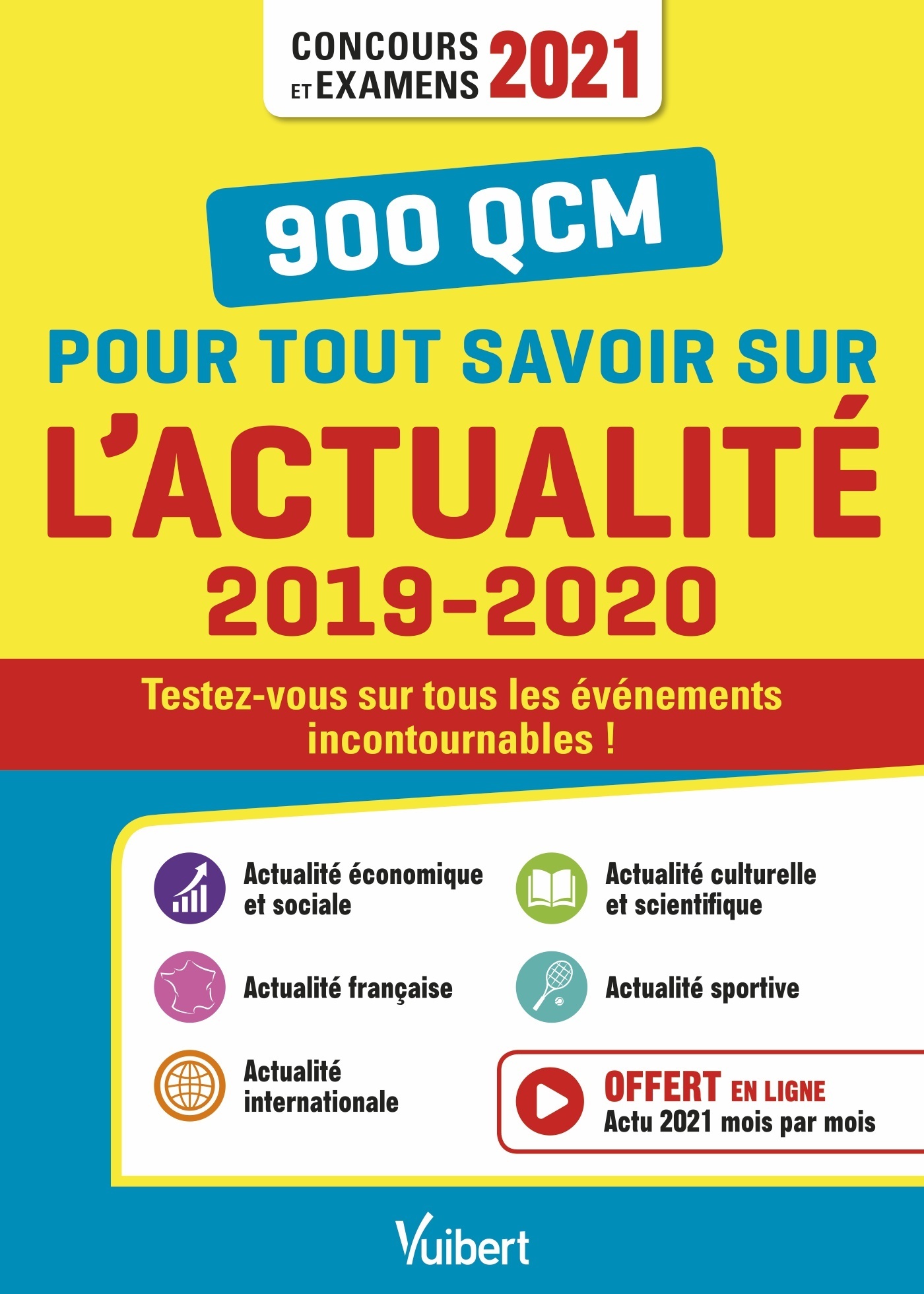 900 QCM pour tout savoir sur l'actualité 2019-2020