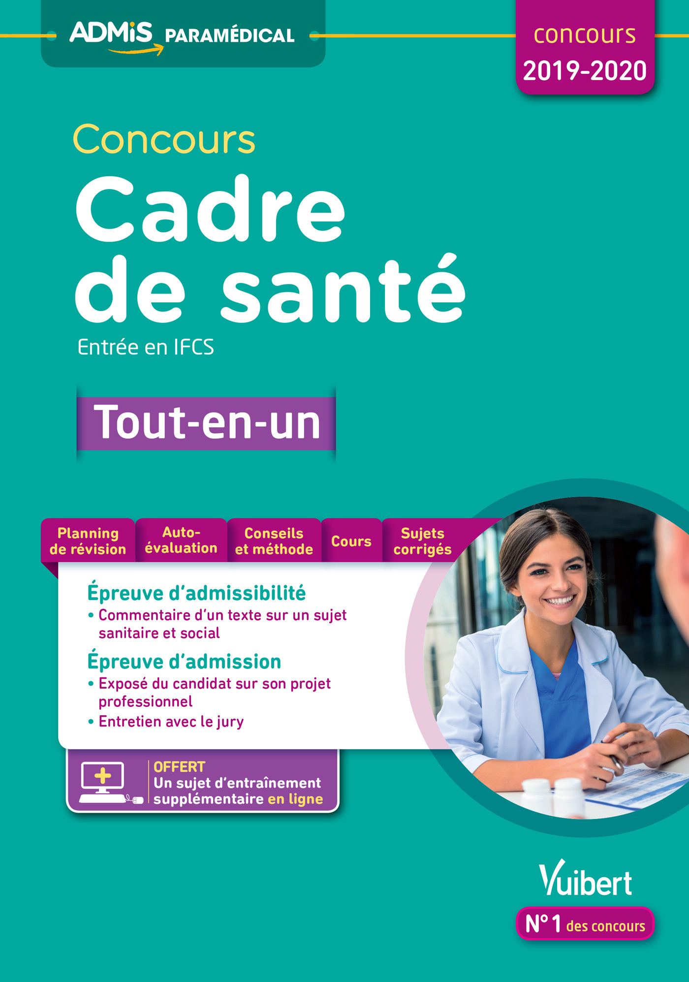Concours Cadre de santé - Entrée en IFCS - Tout-en-un