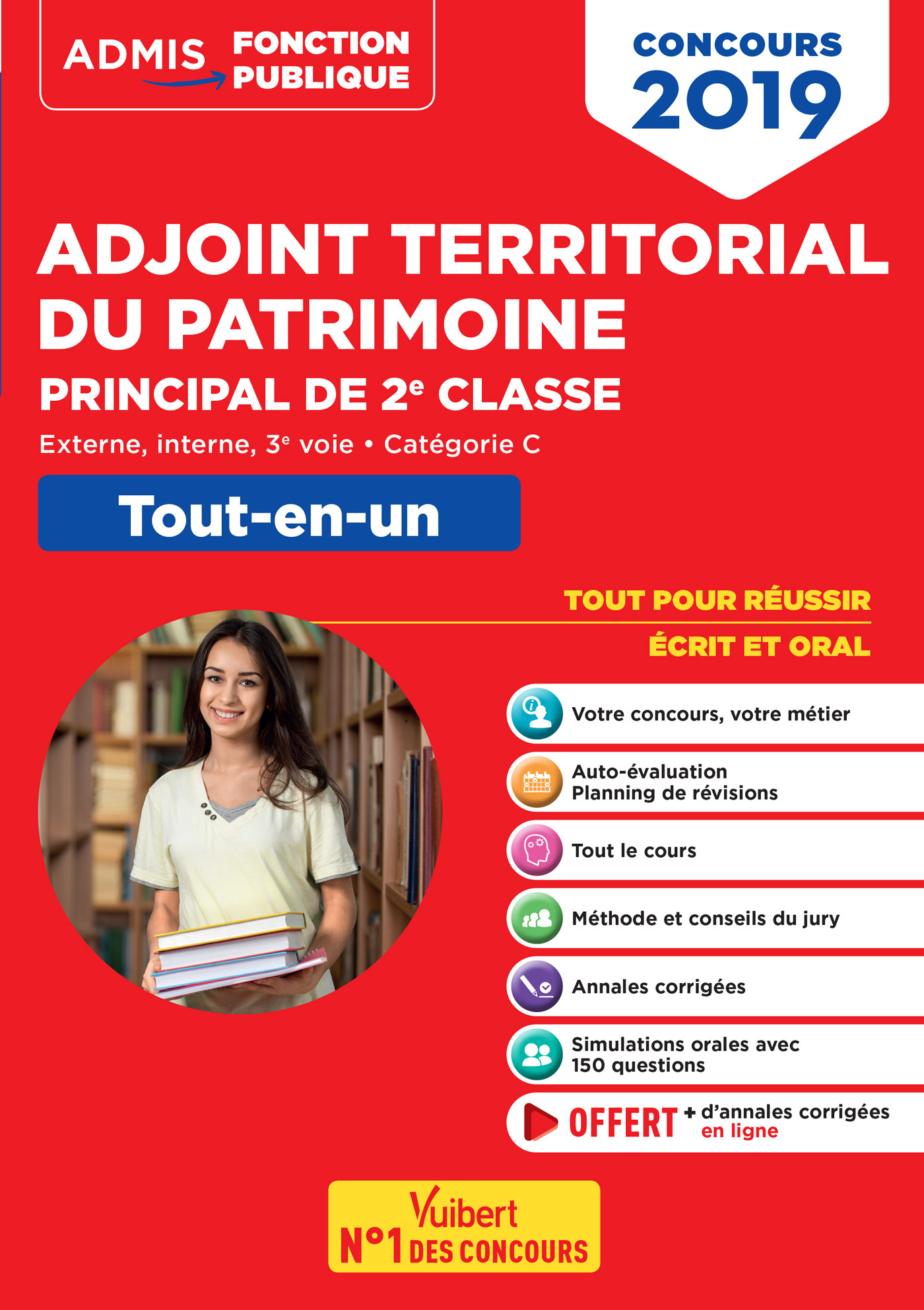 Concours Adjoint territorial du patrimoine - Catégorie C - Tout-en-un