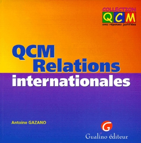 qcm. les relations internationales