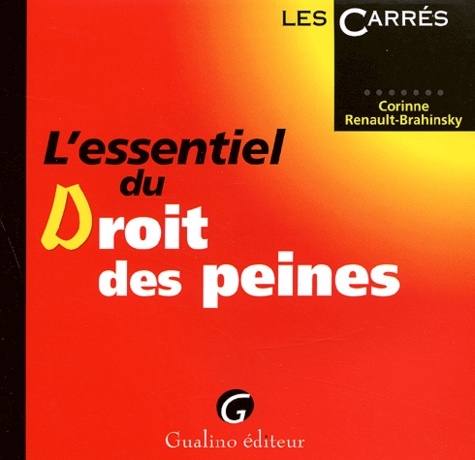 l'essentiel du droit des peines