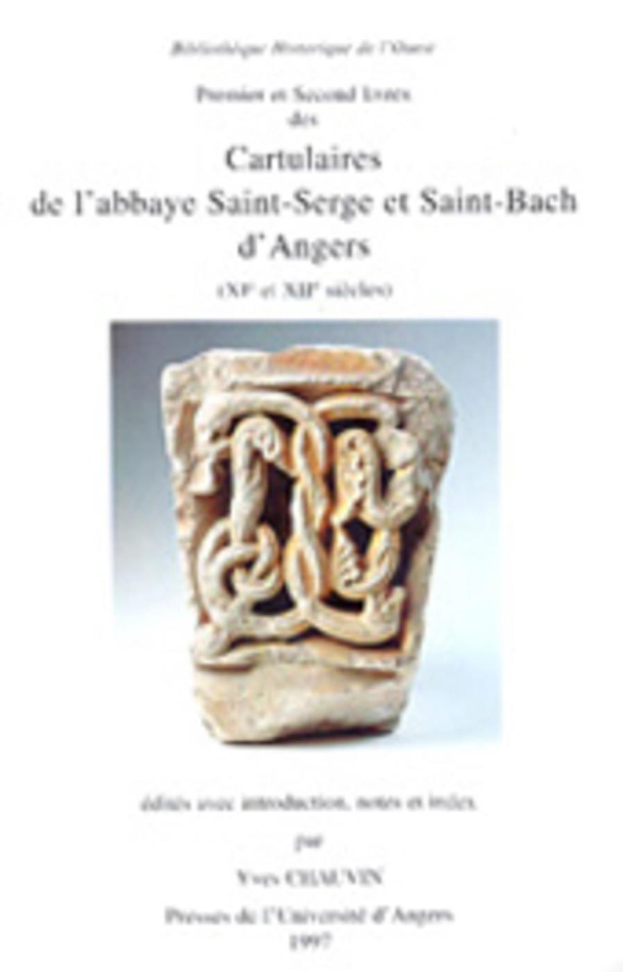 CARTULAIRES DE L ABBAYE SAINT SERGE ET SAINT BACH D ANGER 2 VOLUMES