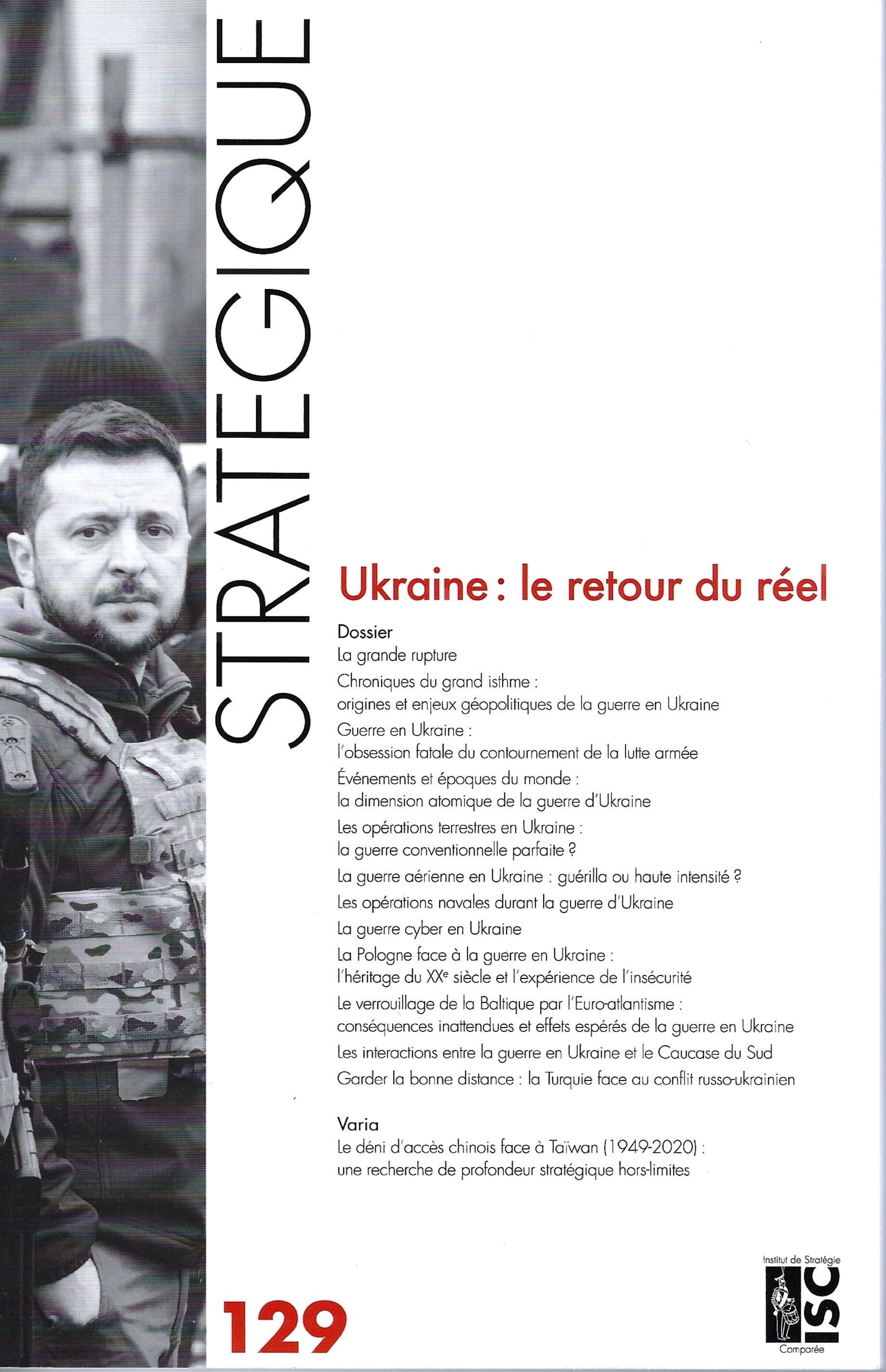 Revue Stratégique n° 129 - Ukraine : le retour au réel