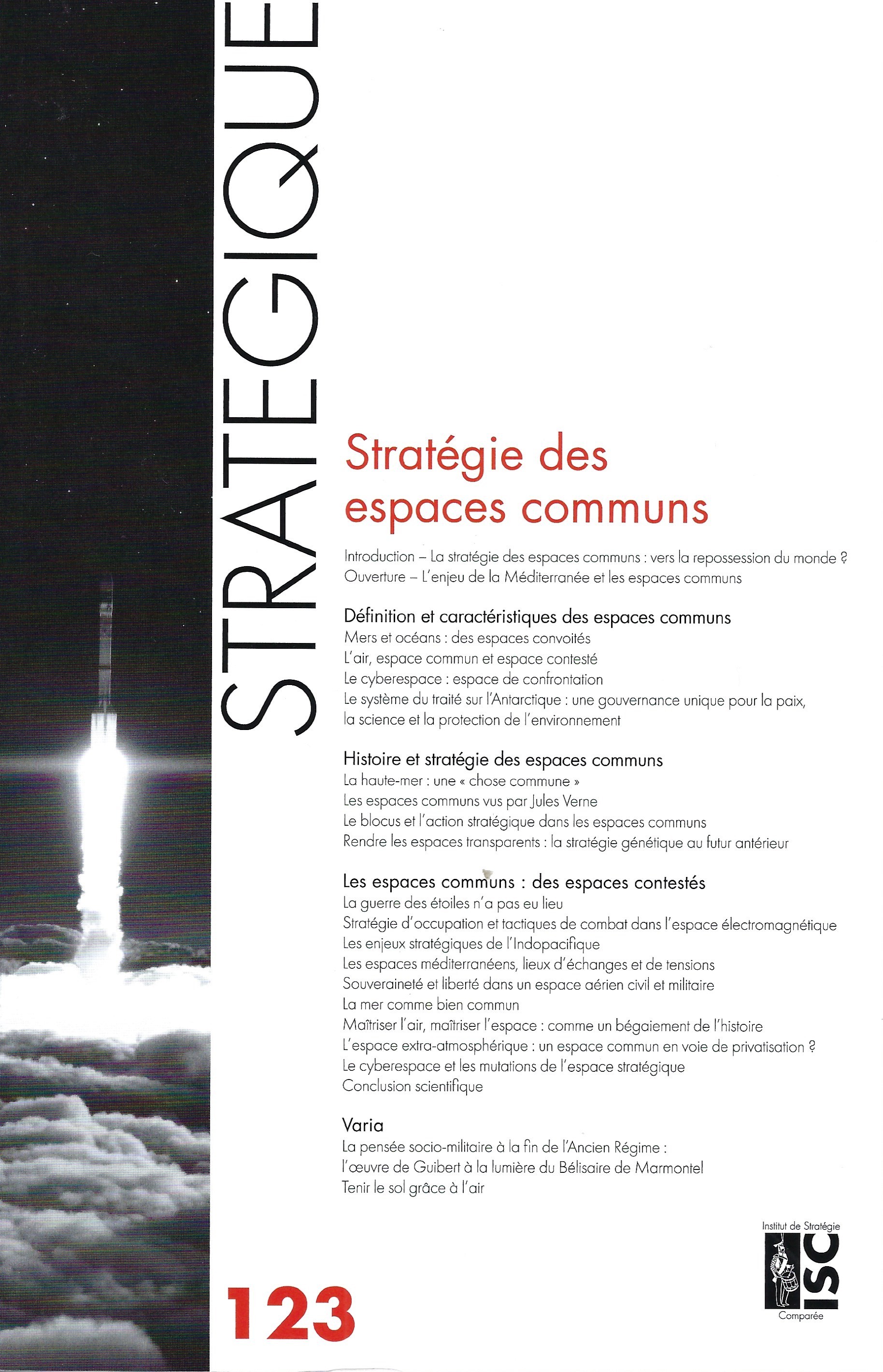 Revue Stratégique n° 123 - Stratégie des espaces communs