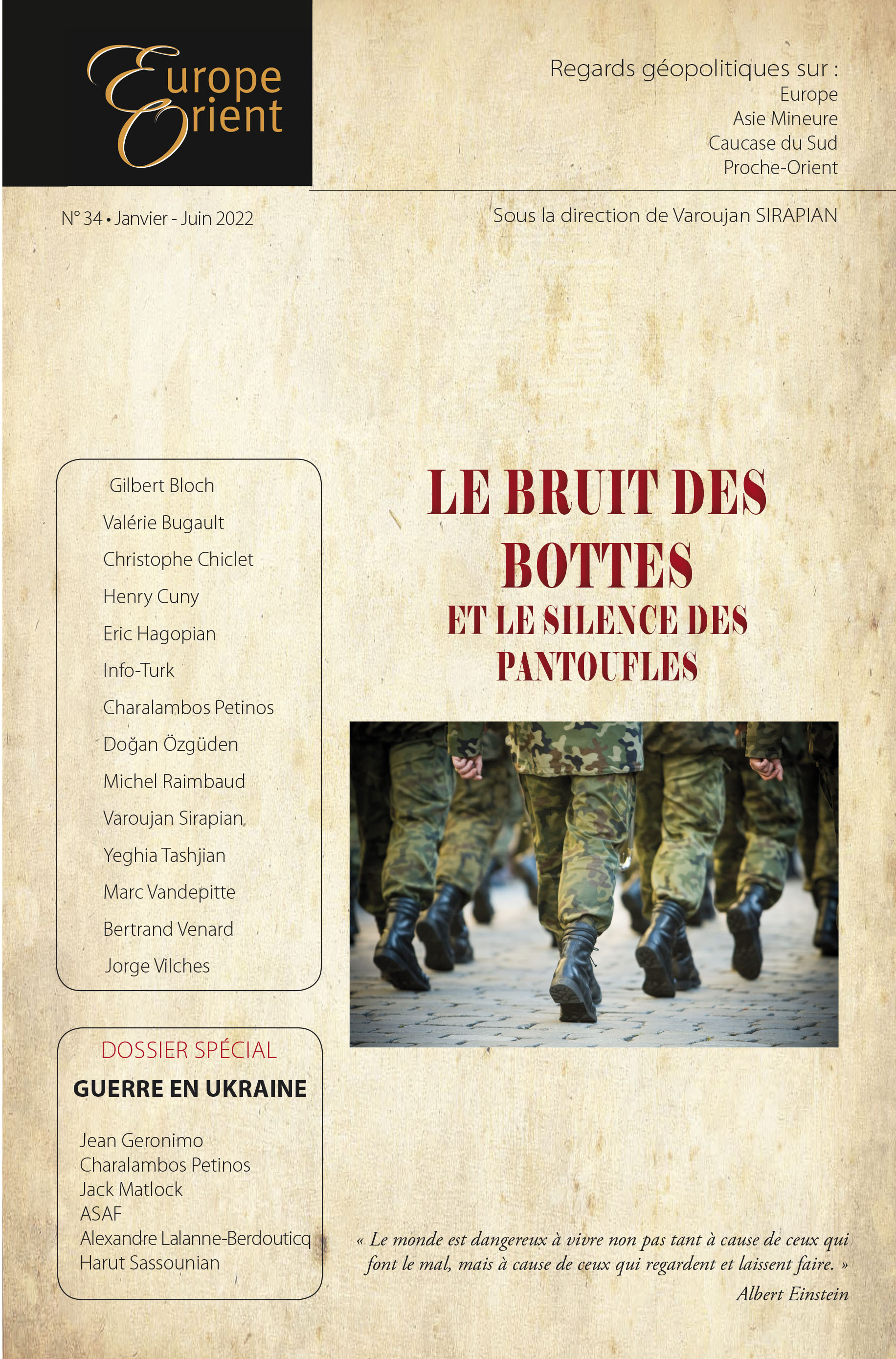 EO-34 : Le bruit des bottes...