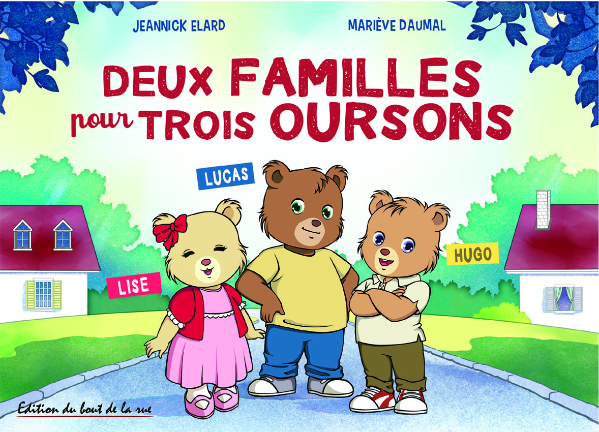 Deux familles pour trois oursons